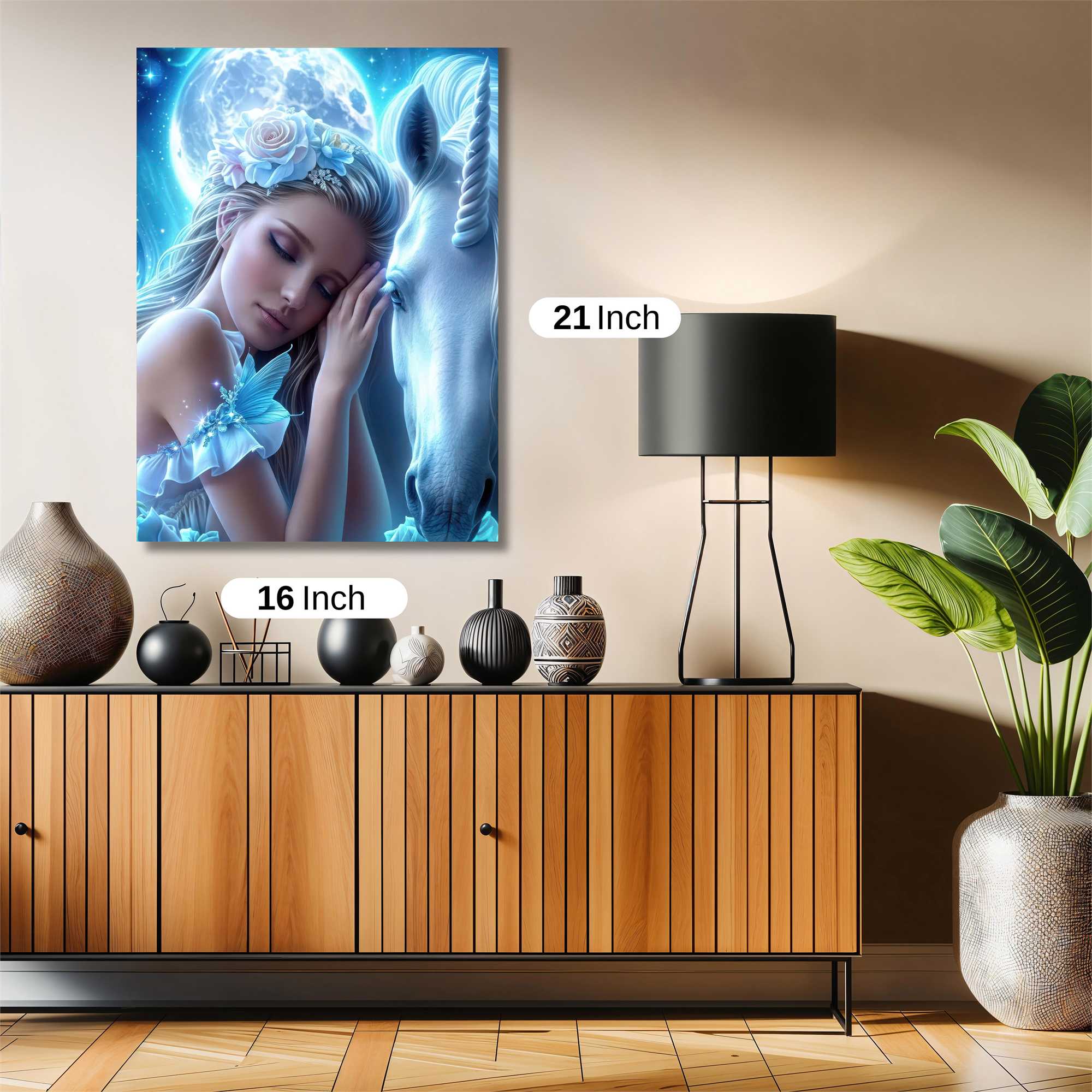 Moonlit Serenity Safe Wall Magnetic / M