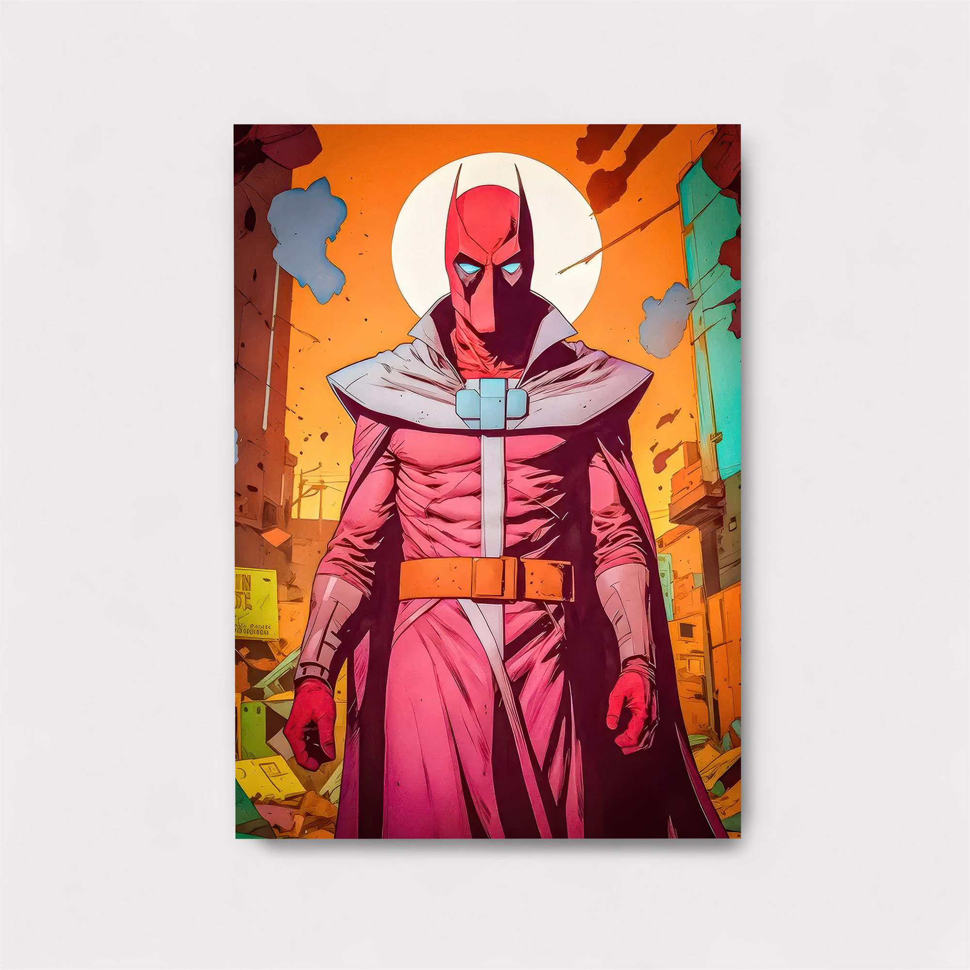 Red Savior Safe Wall Magnetic / M