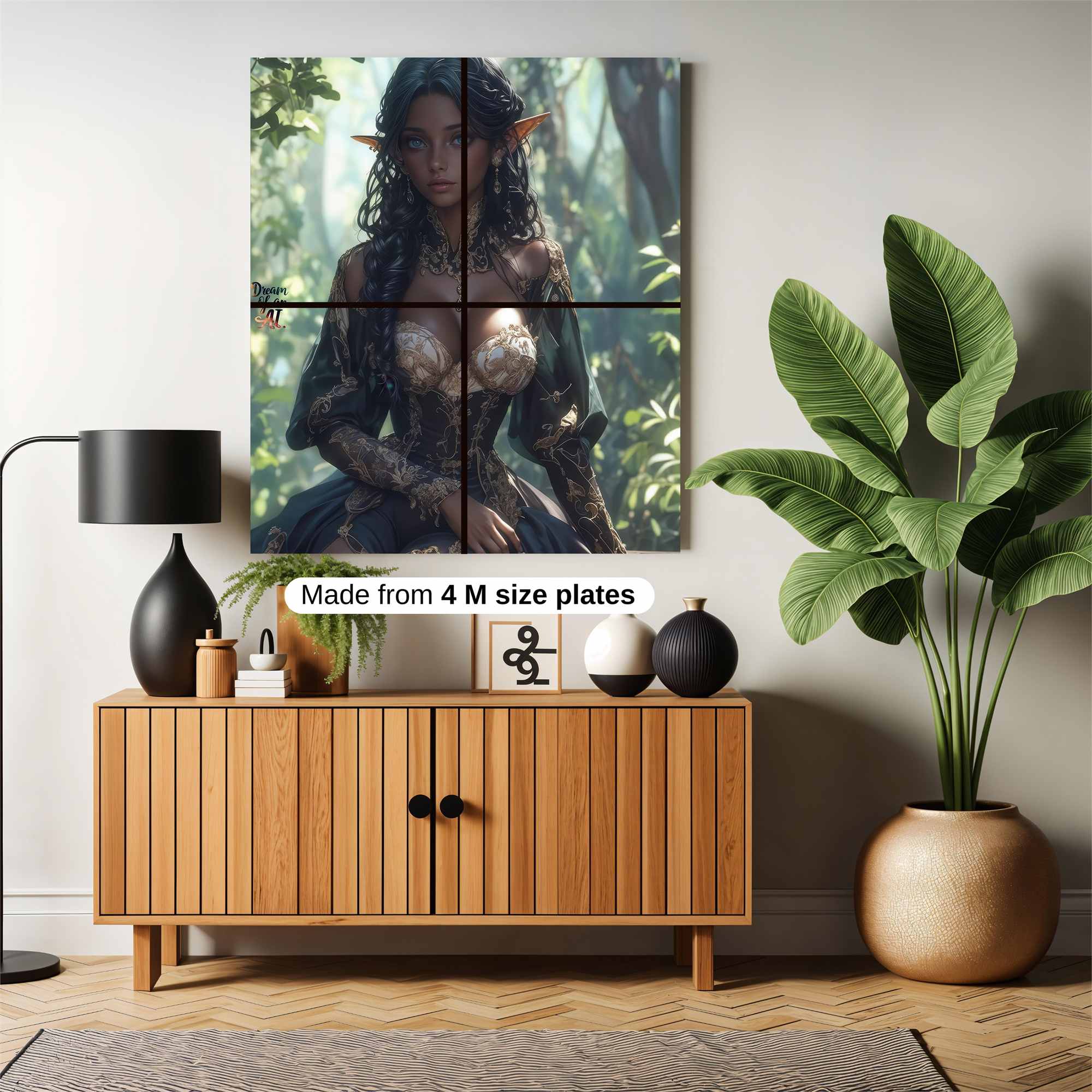 Elven Enigma Safe Wall Magnetic / M