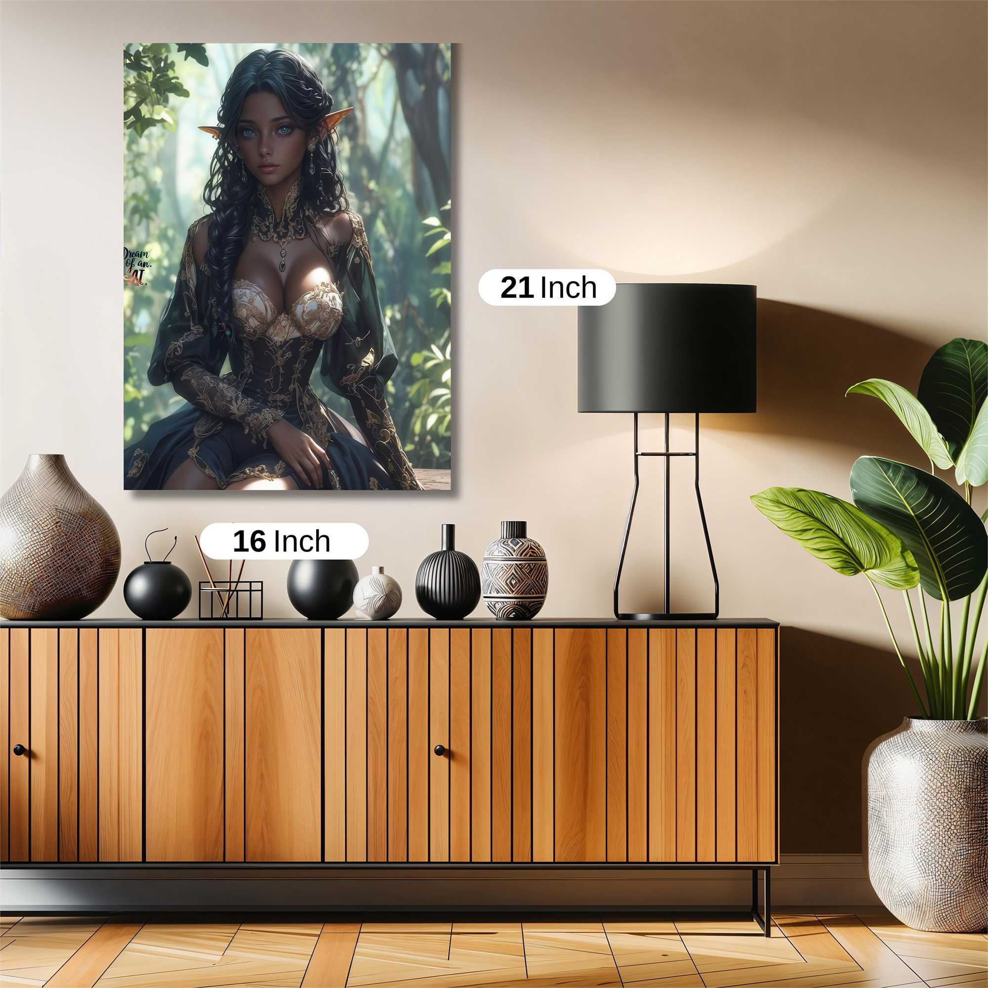 Elven Enigma Safe Wall Magnetic / M