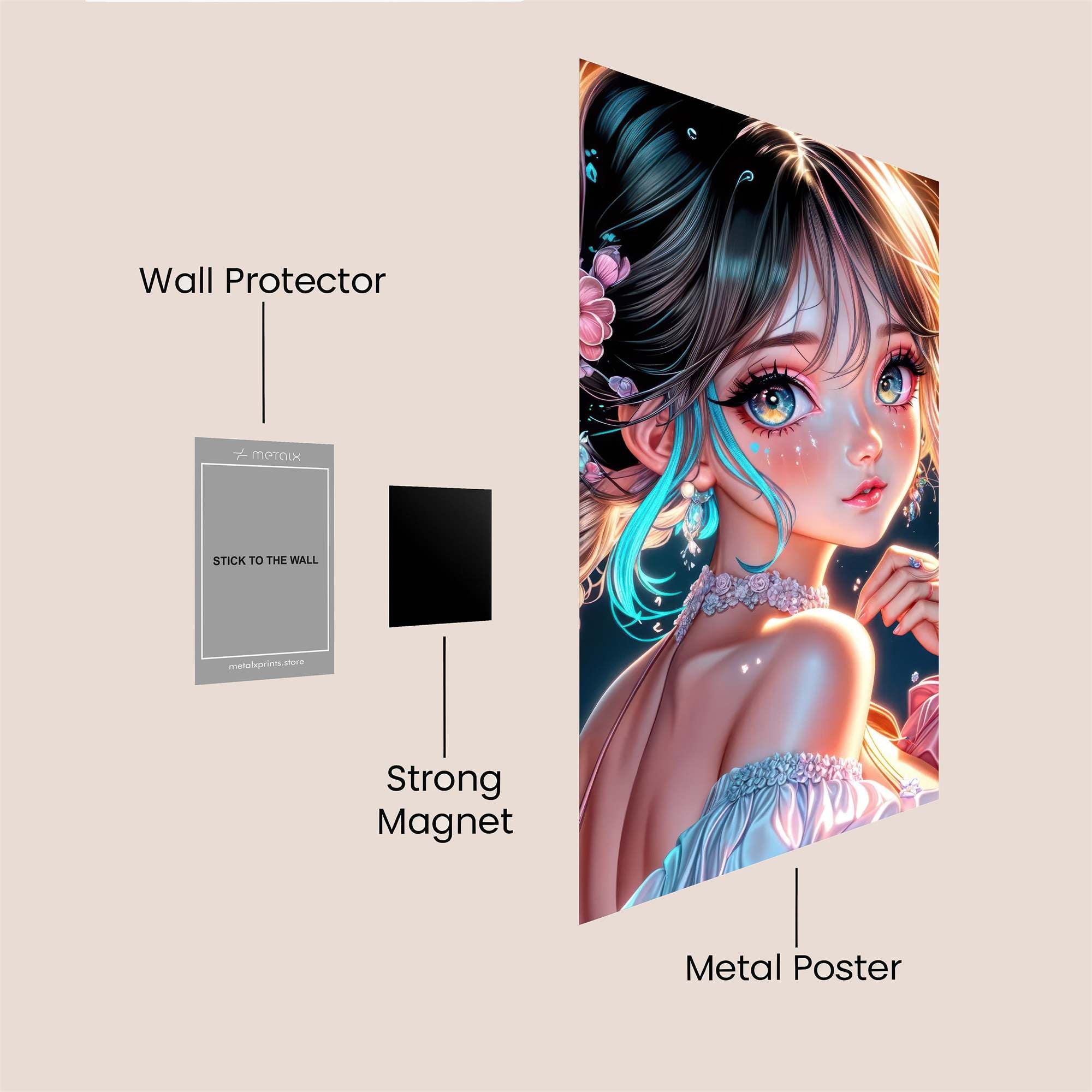 Fae Enchantment Safe Wall Magnetic / M