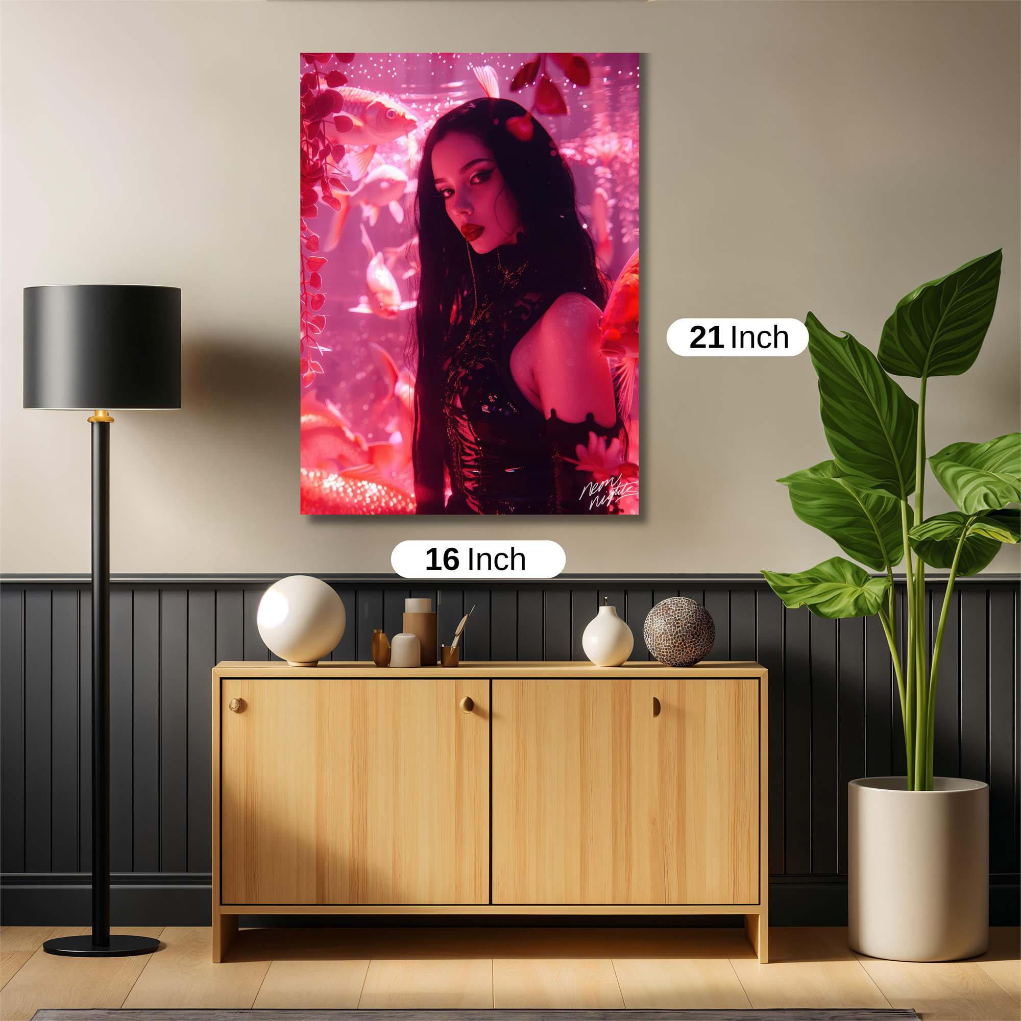Butterfly Elegance Safe Wall Magnetic / M