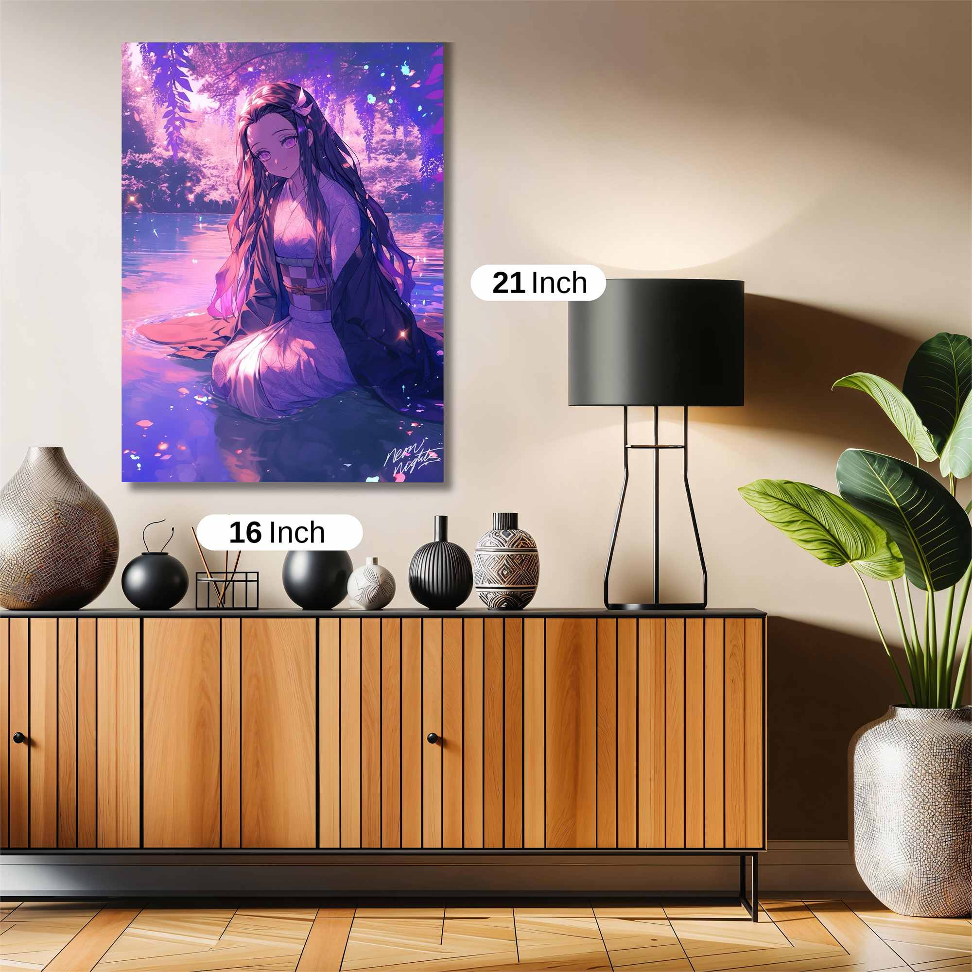 Nezuko Serene Safe Wall Magnetic / M