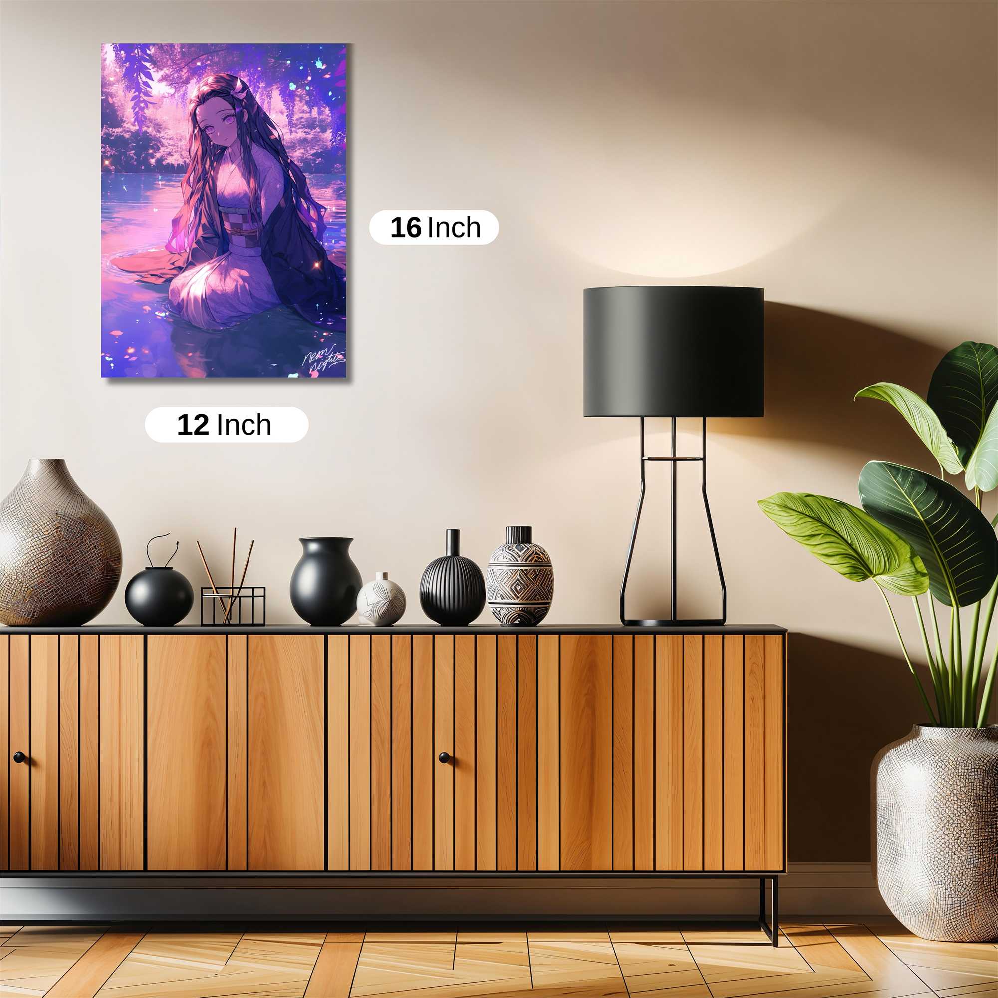 Nezuko Serene Safe Wall Magnetic / M