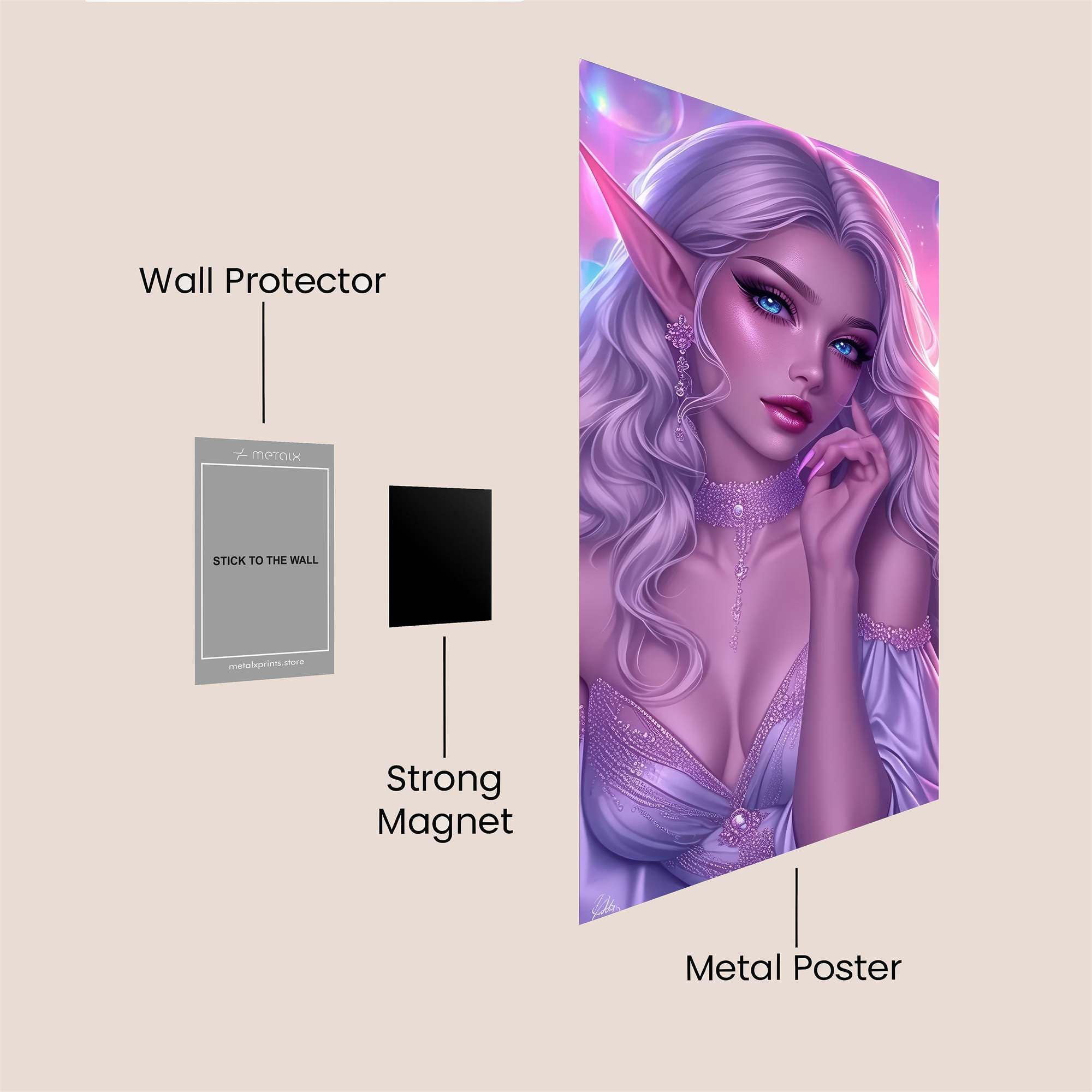 Elven Dream Safe Wall Magnetic / M