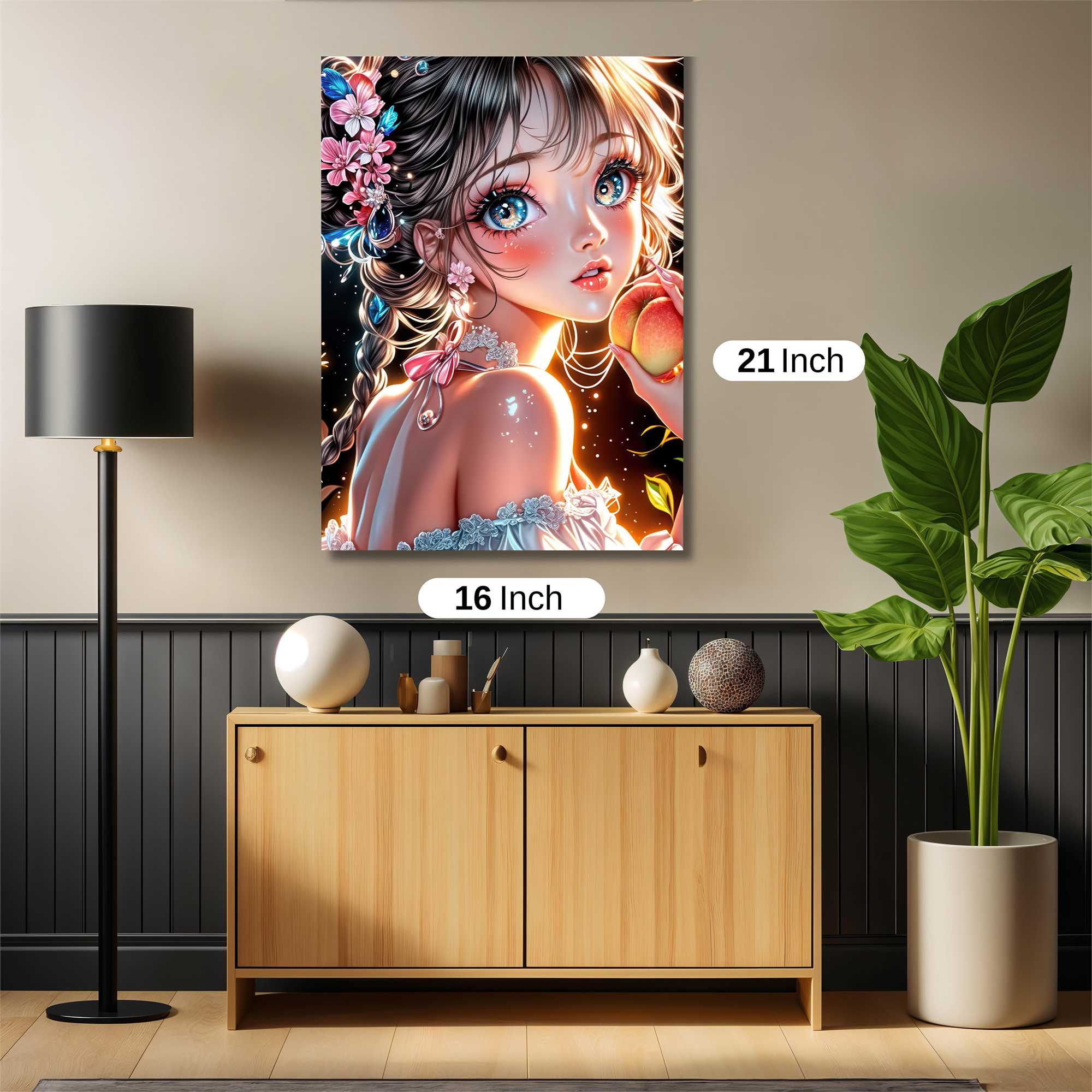 Peach Bliss Safe Wall Magnetic / M