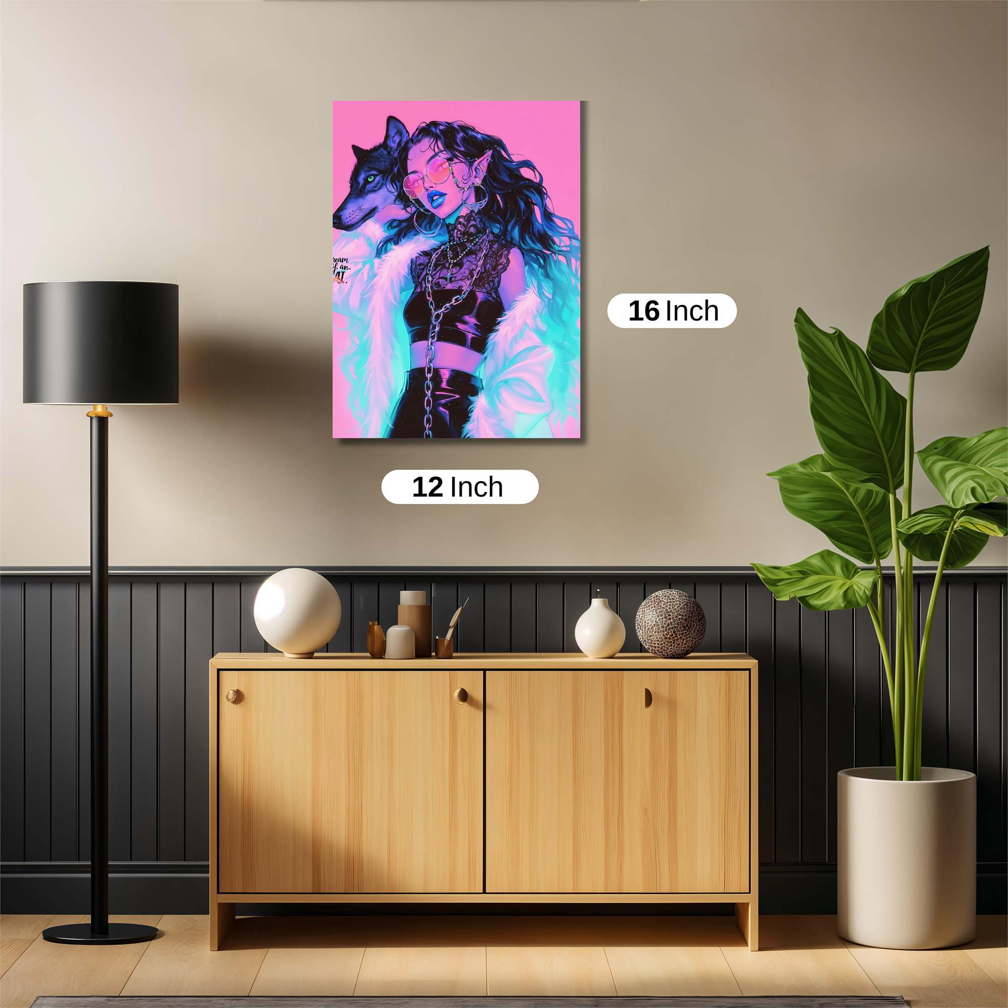 Wolf Enigma Safe Wall Magnetic / M