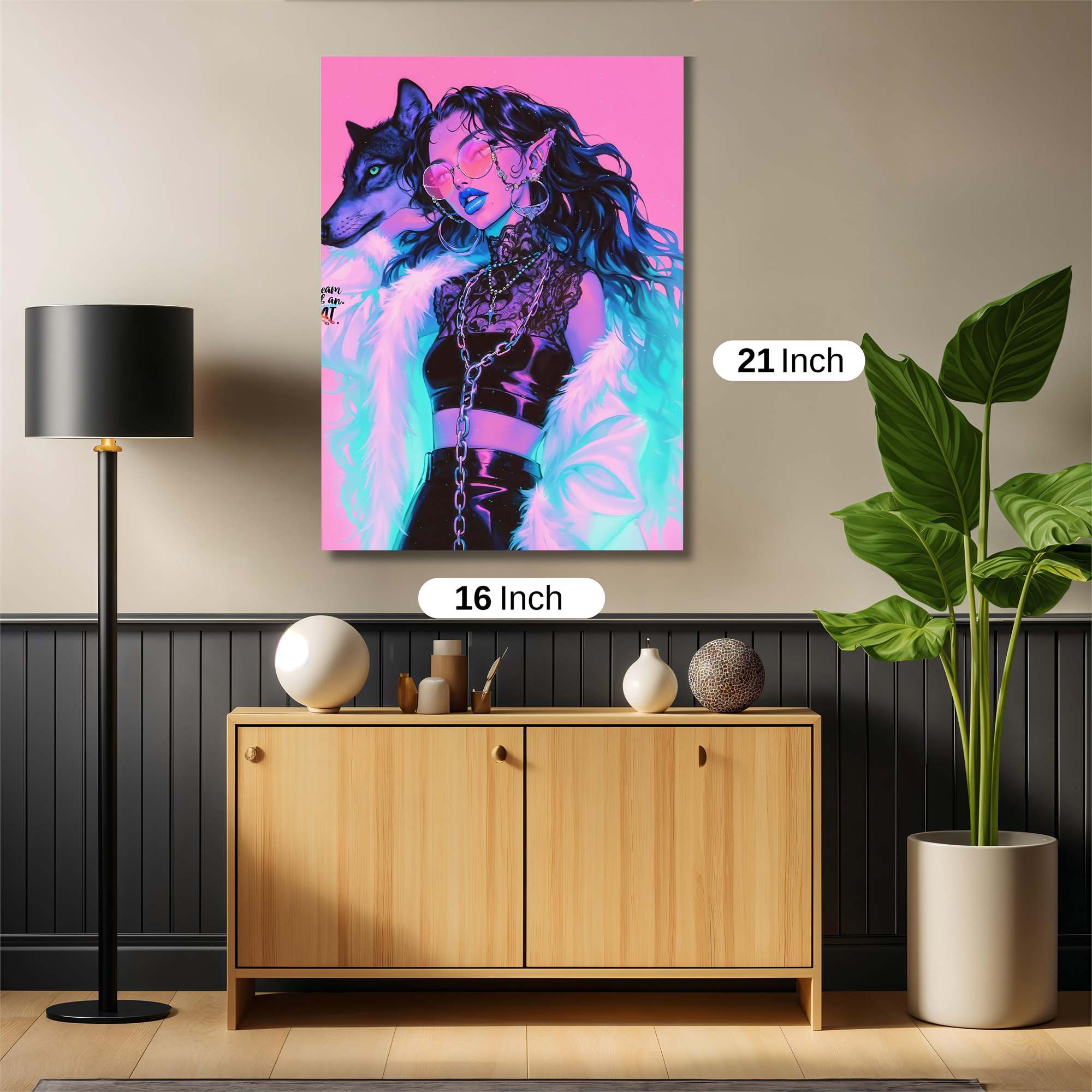 Wolf Enigma Safe Wall Magnetic / M