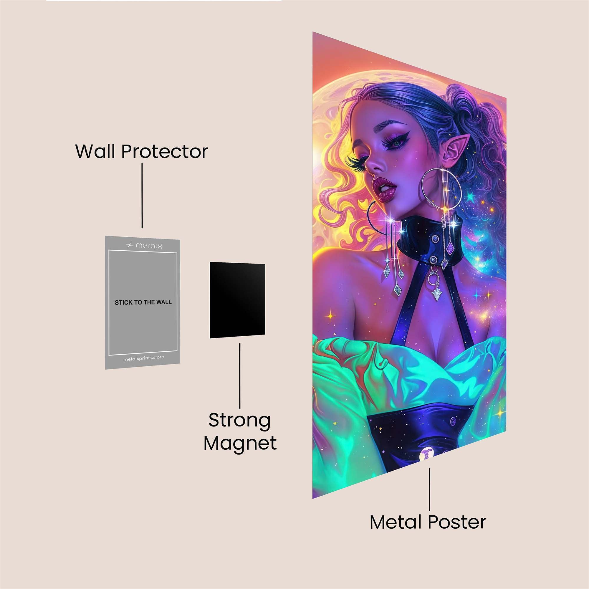 Elf Enchantment Safe Wall Magnetic / M