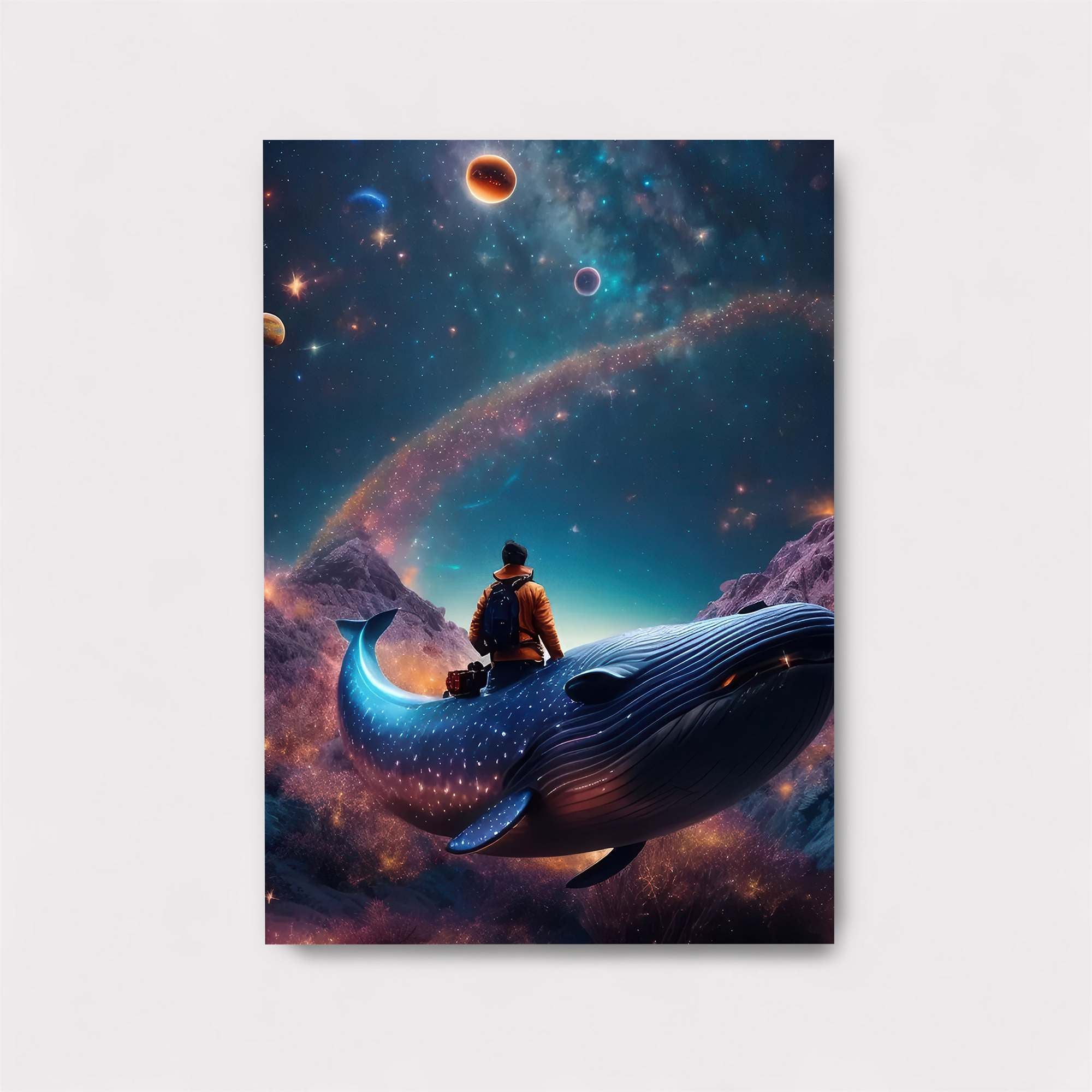 Whale Dreamscape Safe Wall Magnetic / M