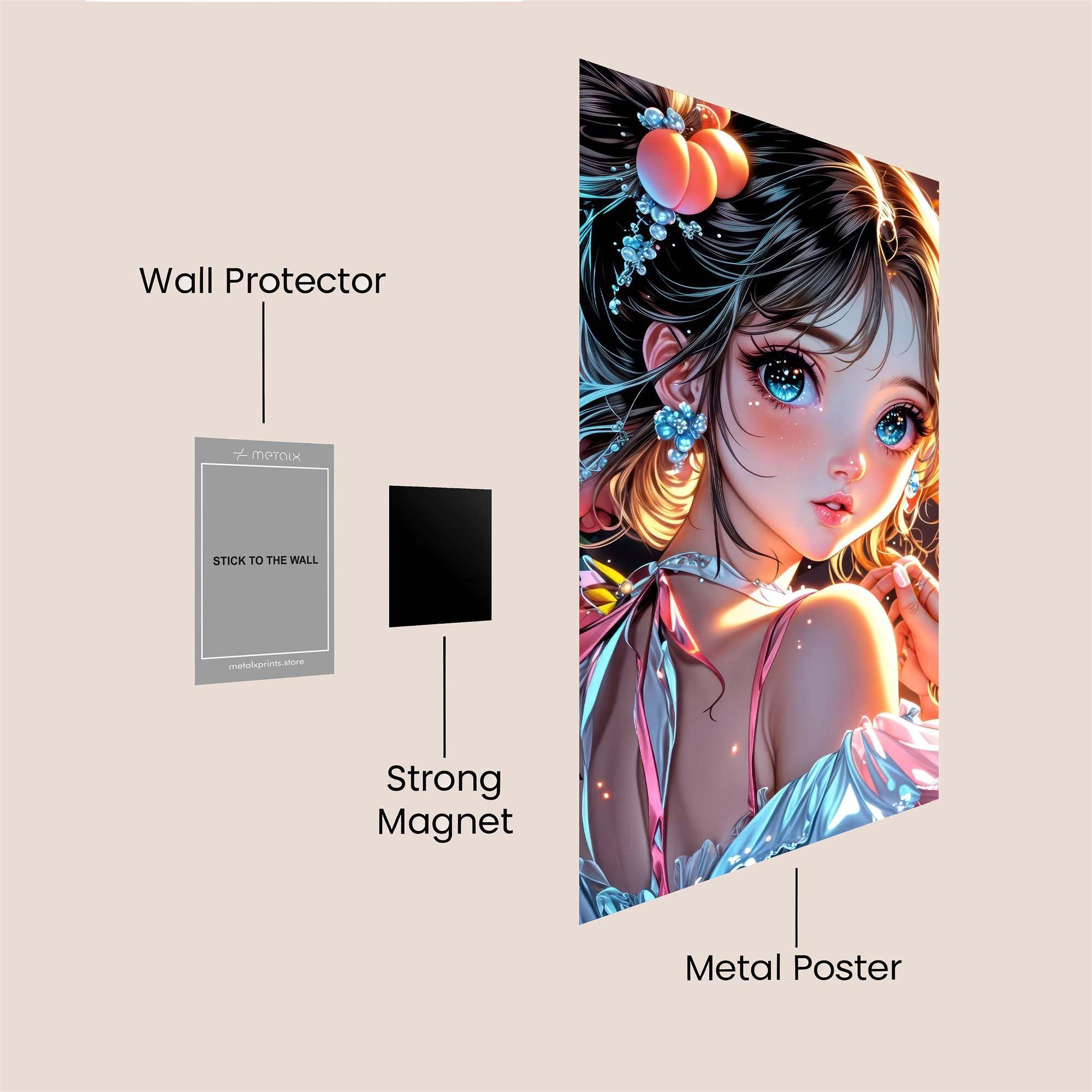 Blossom Enchantment Safe Wall Magnetic / M