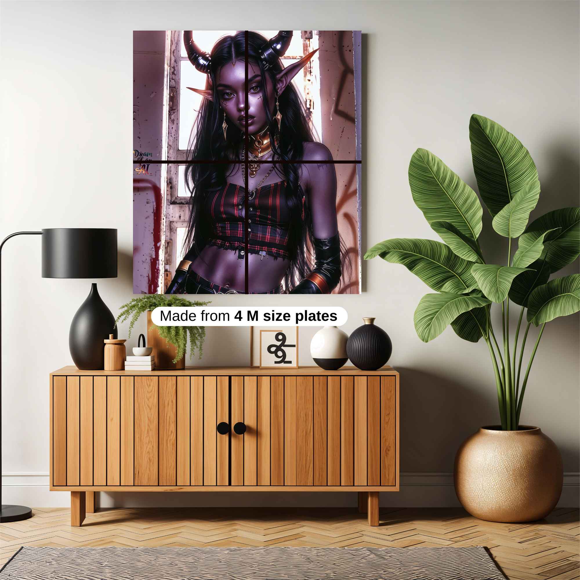 Demon Elegance Safe Wall Magnetic / M