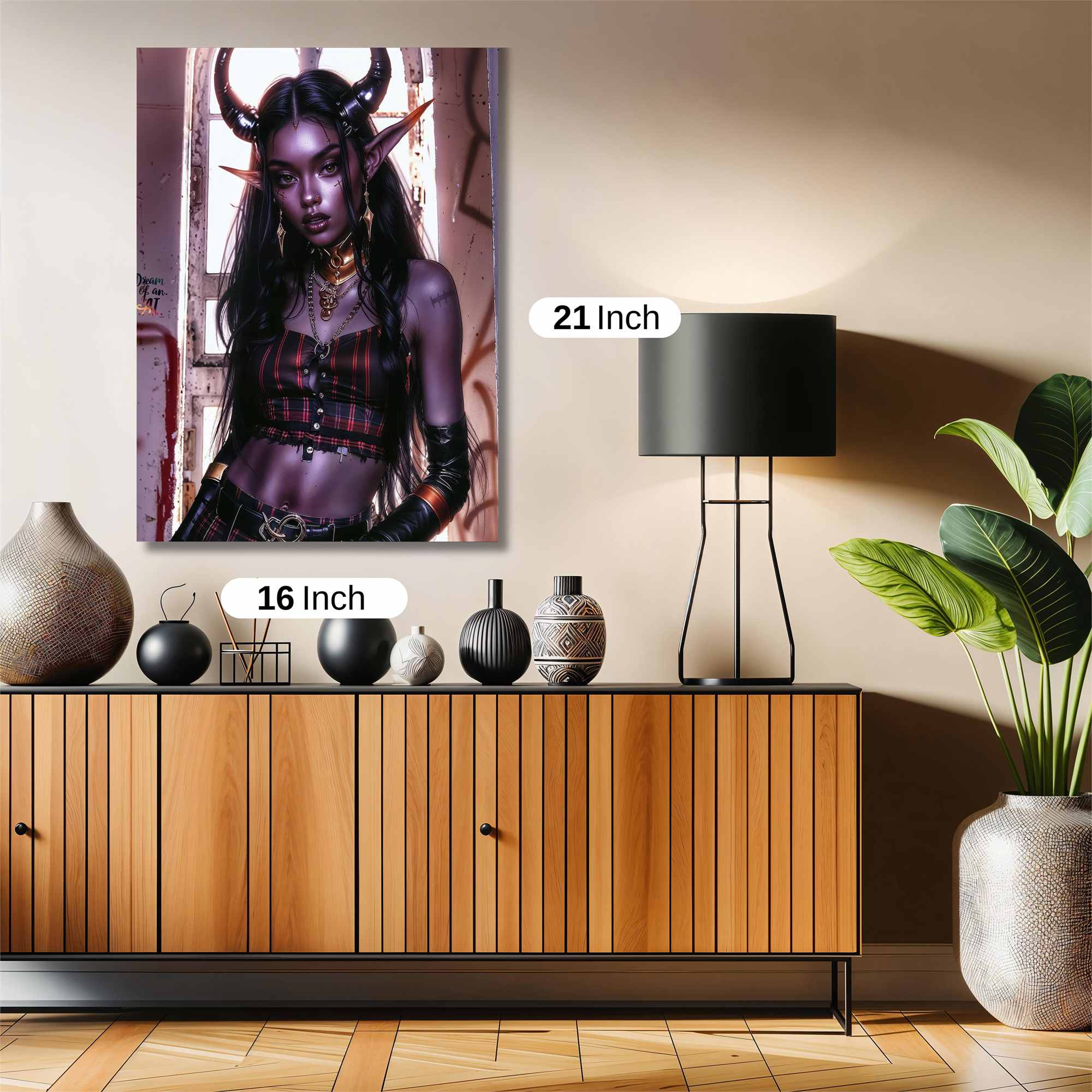 Demon Elegance Safe Wall Magnetic / M