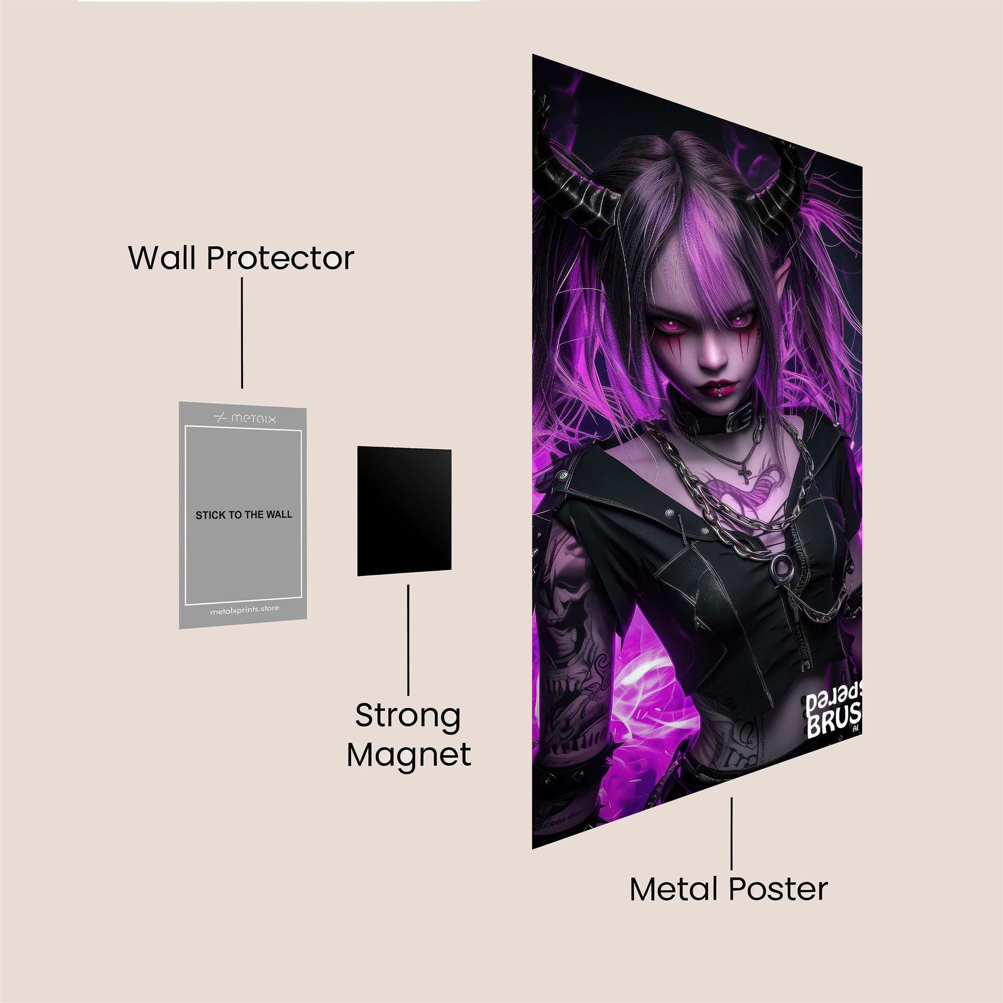 Serpentine Majesty Safe Wall Magnetic / M