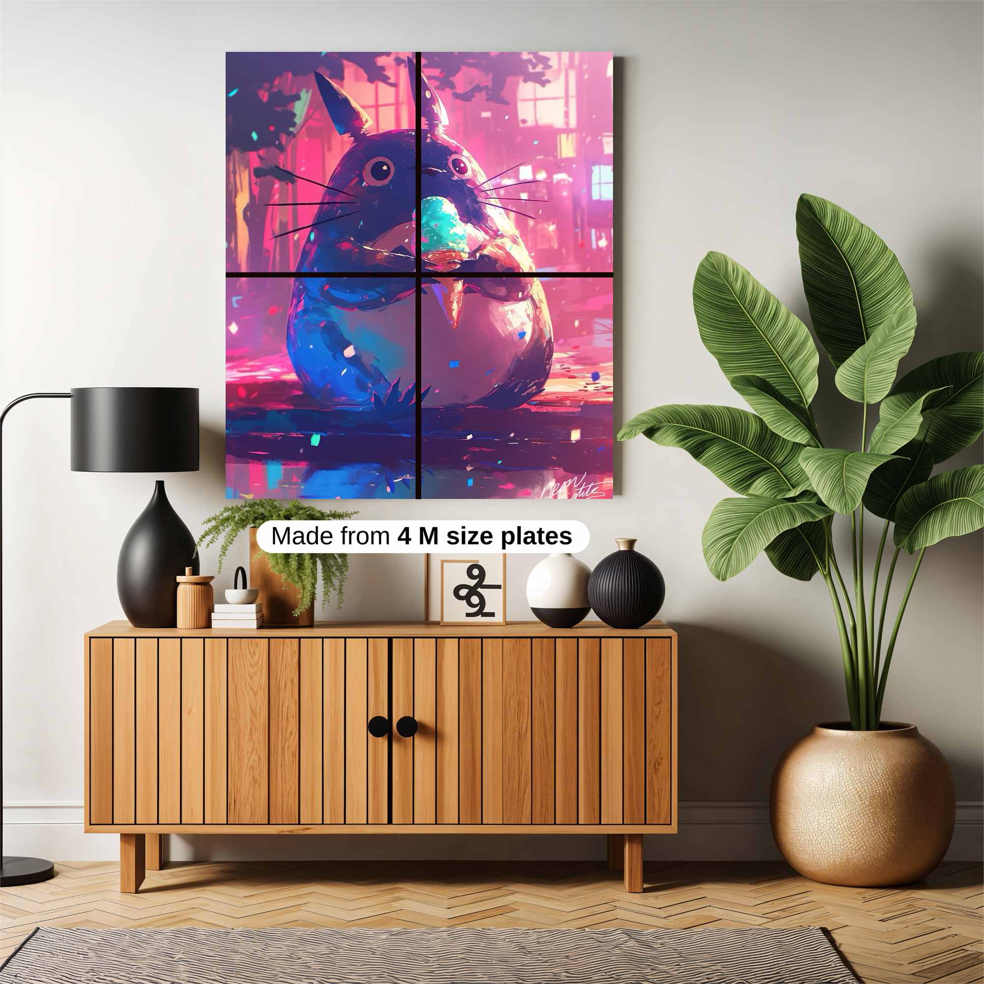 Totoro Tranquil Safe Wall Magnetic / M