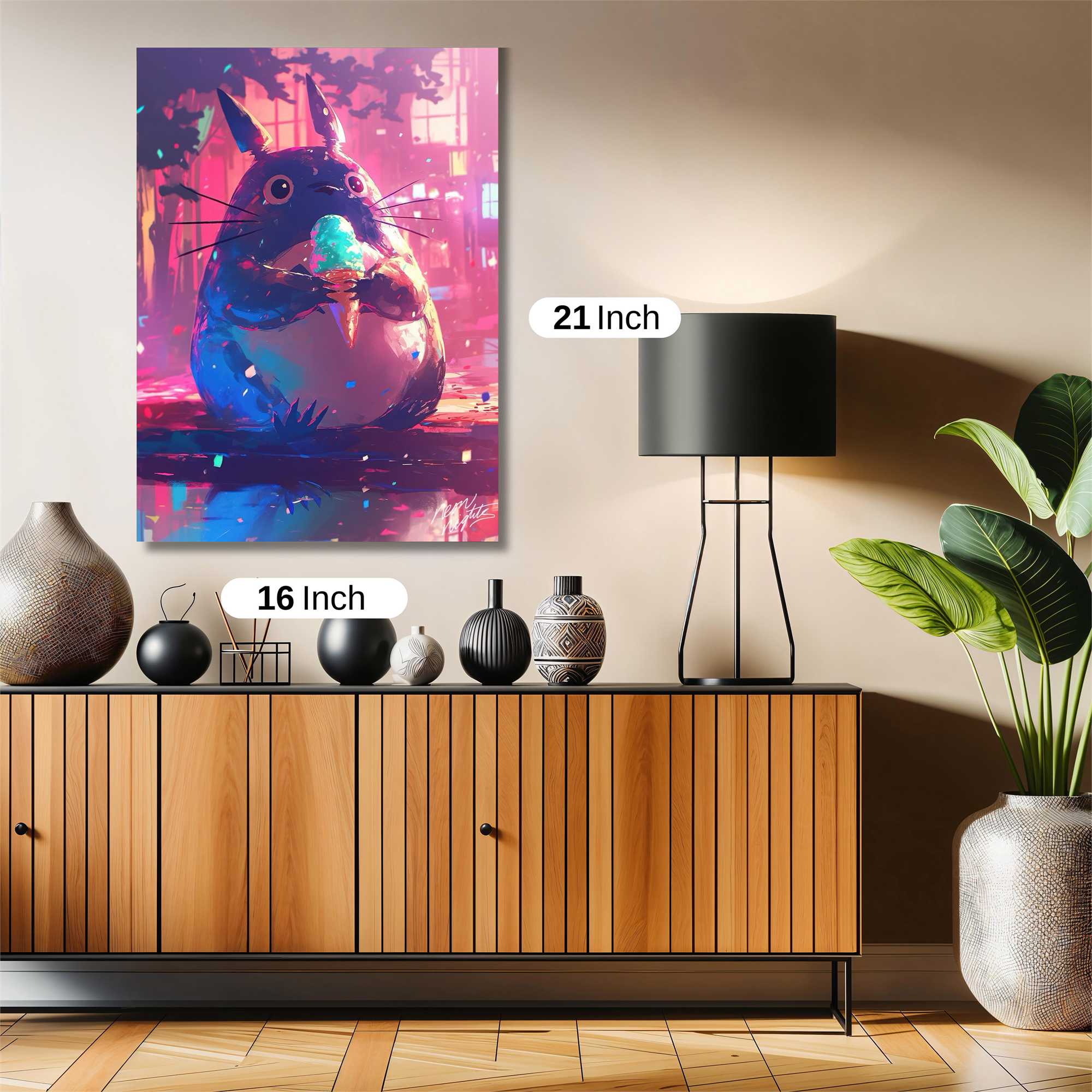 Totoro Tranquil Safe Wall Magnetic / M