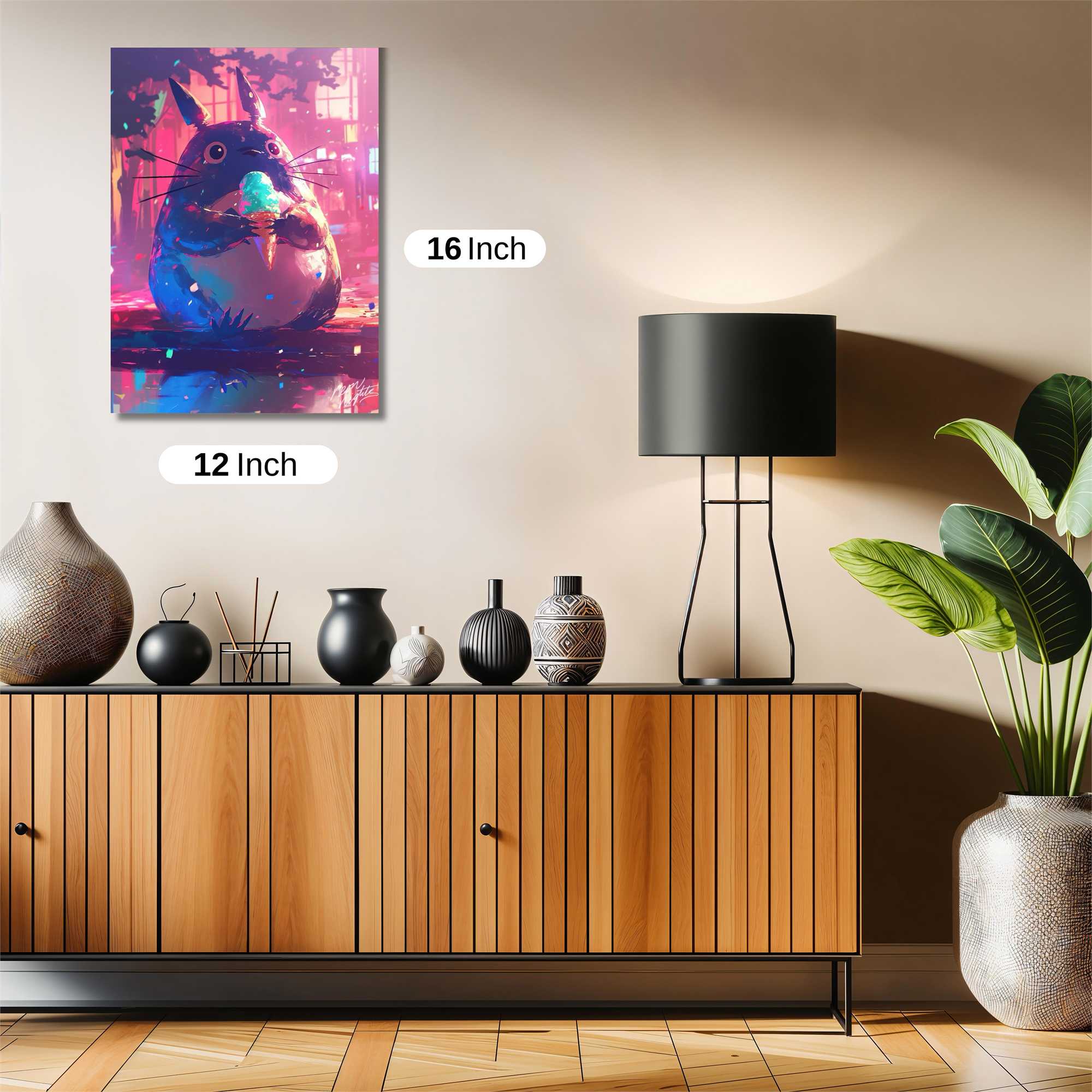 Totoro Tranquil Safe Wall Magnetic / M