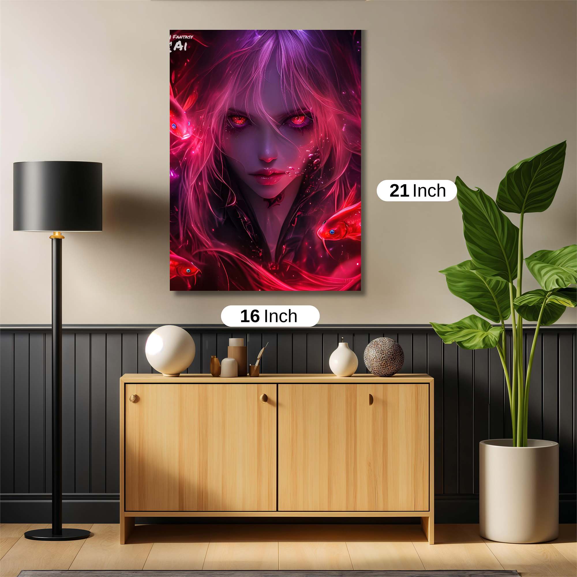 Neon Enigma Safe Wall Magnetic / M