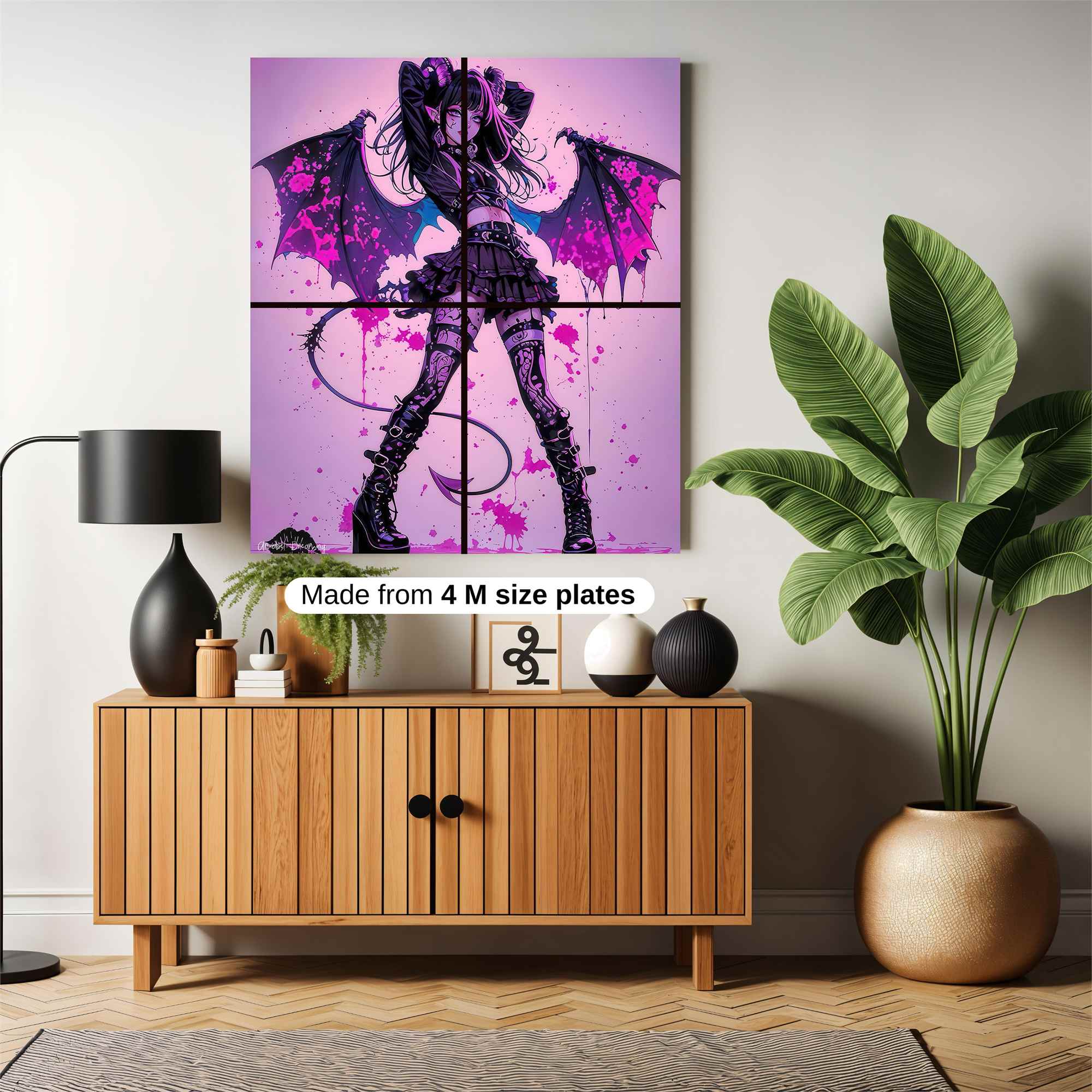 Demon Diva Safe Wall Magnetic / M