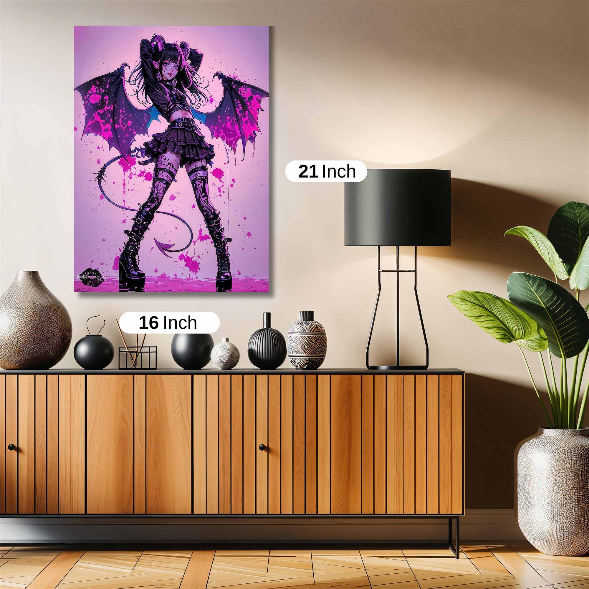 Demon Diva Safe Wall Magnetic / M