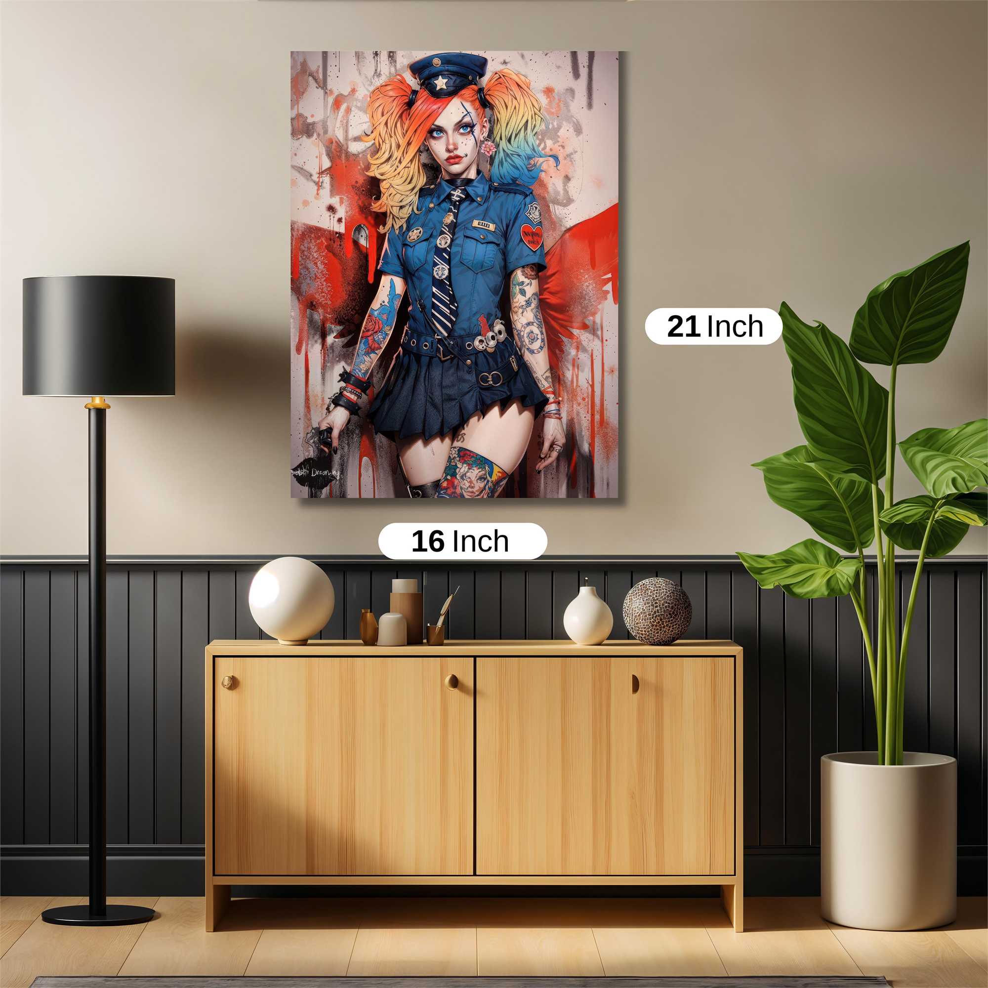 Harley Rebellious Safe Wall Magnetic / M