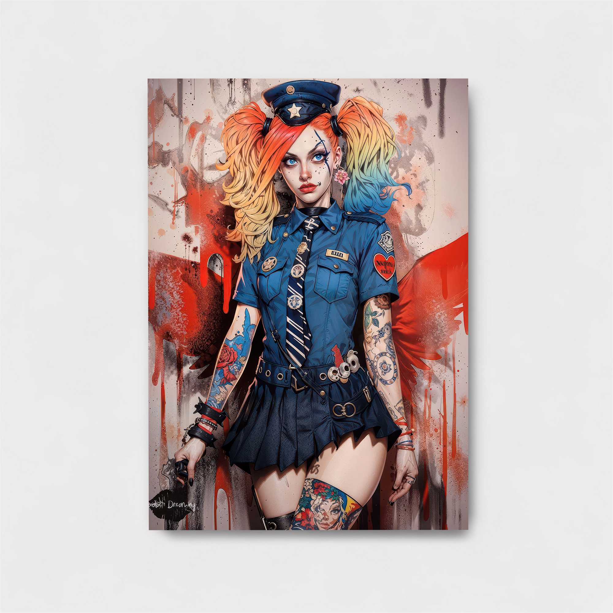 Harley Rebellious Safe Wall Magnetic / M