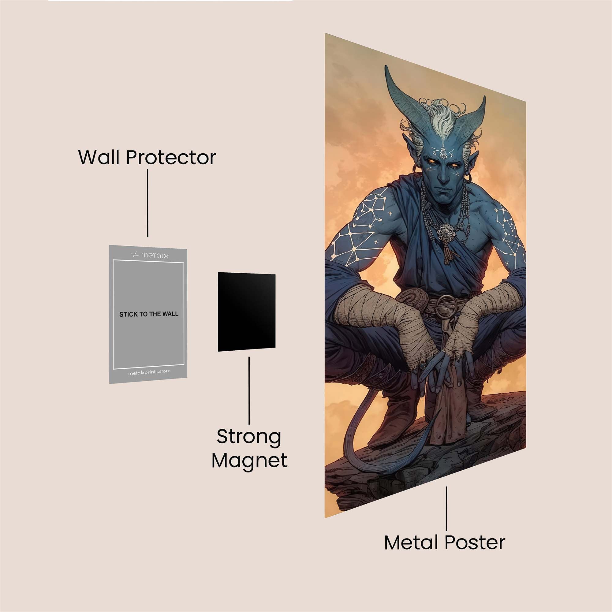 Demon Brood Safe Wall Magnetic / M