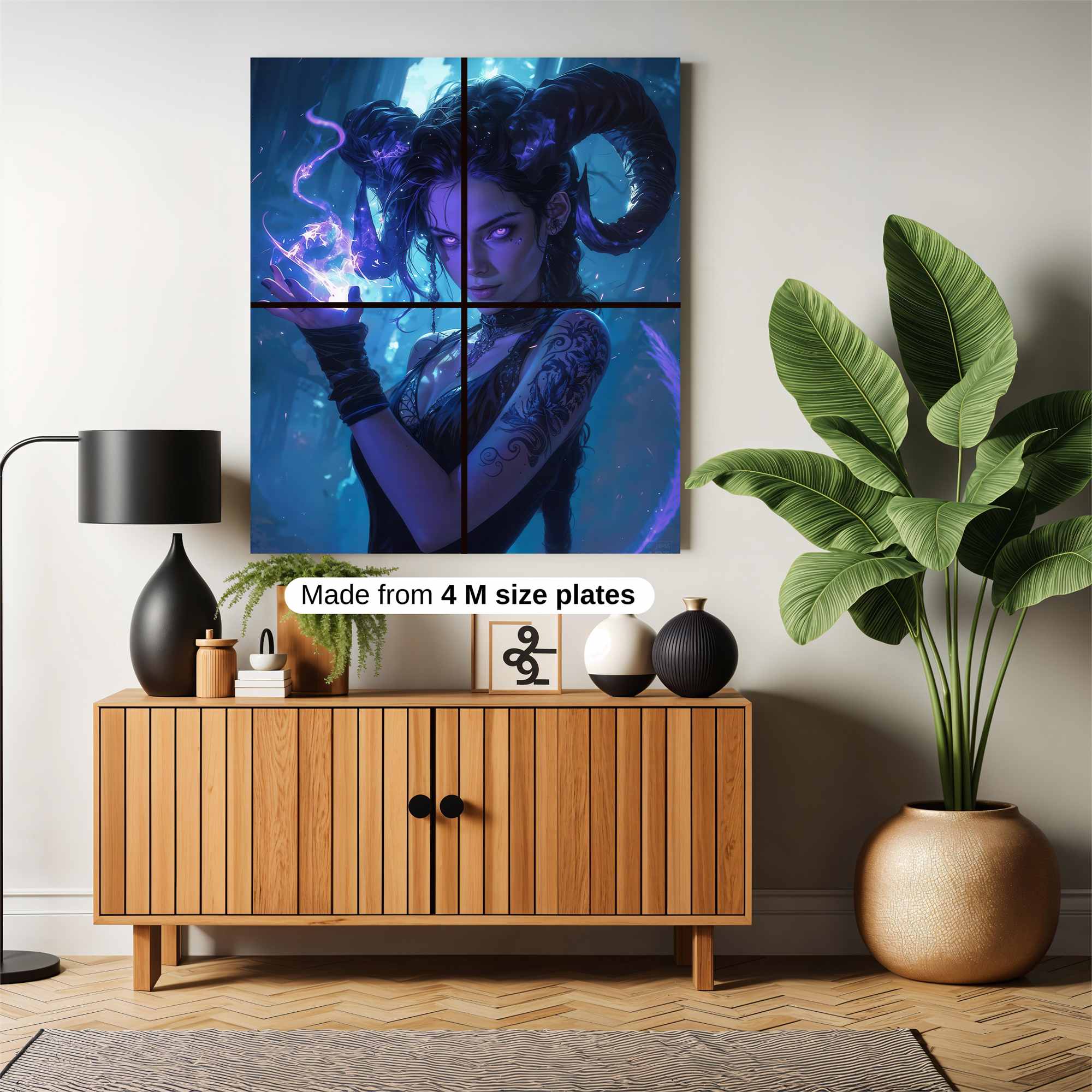 Demon Enchantress Safe Wall Magnetic / M