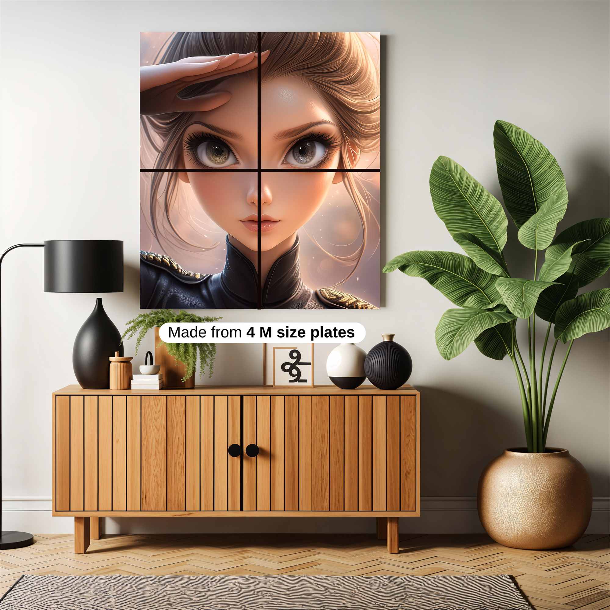 Captain Serene Safe Wall Magnetic / M