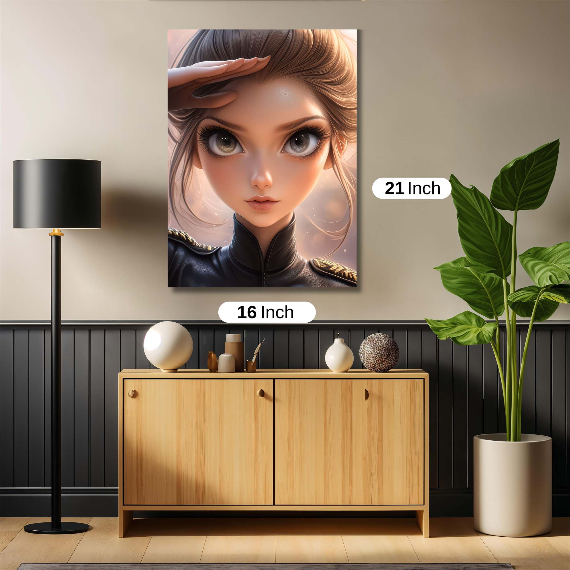 Captain Serene Safe Wall Magnetic / M