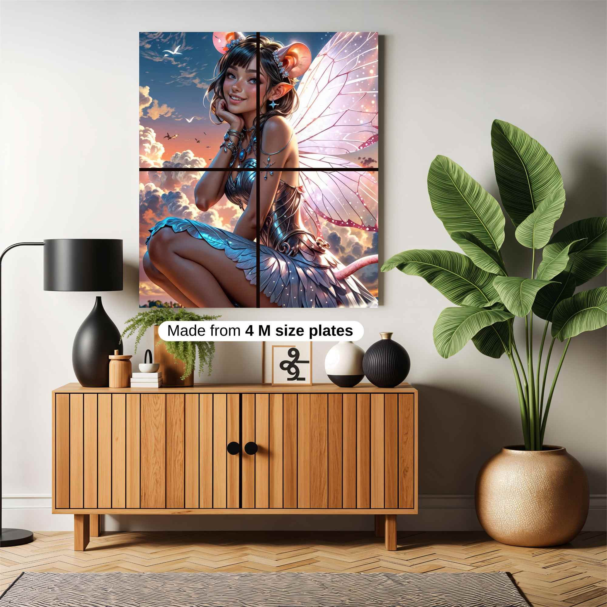 Fairy Whimsy Safe Wall Magnetic / M