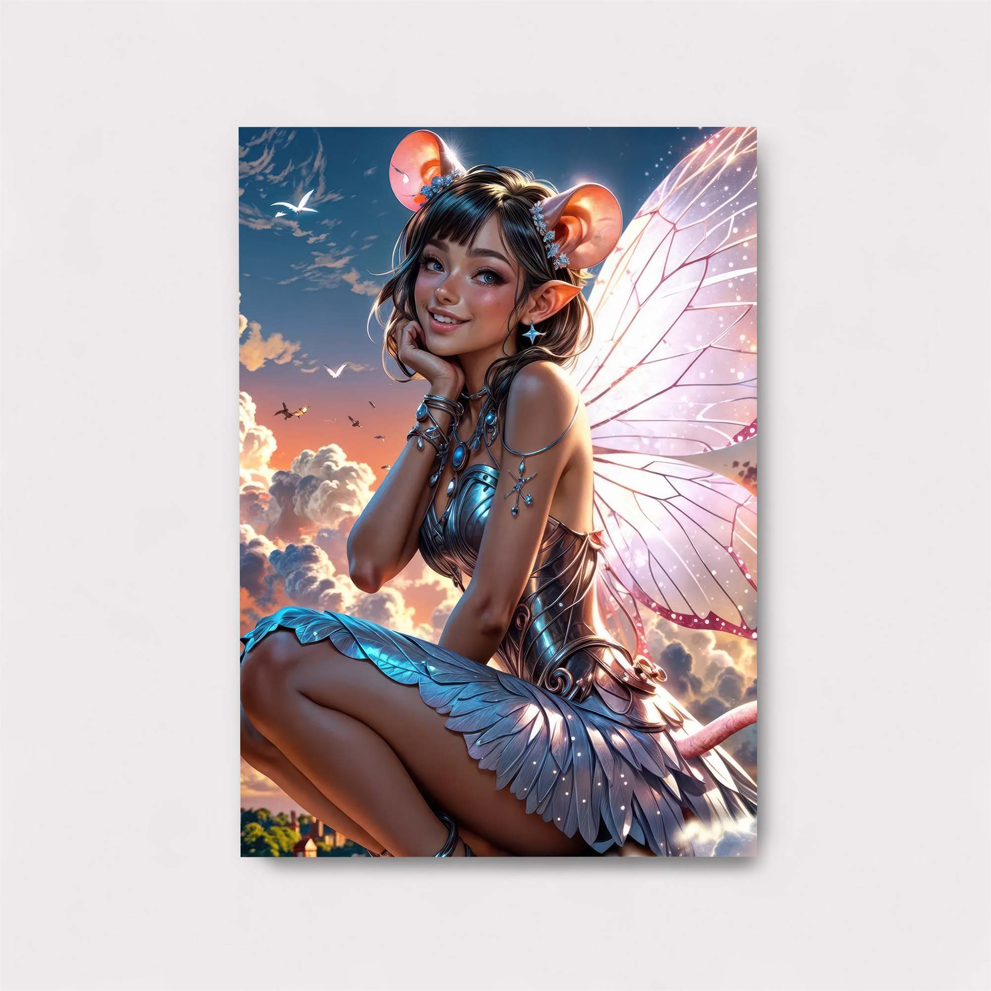 Fairy Whimsy Safe Wall Magnetic / M