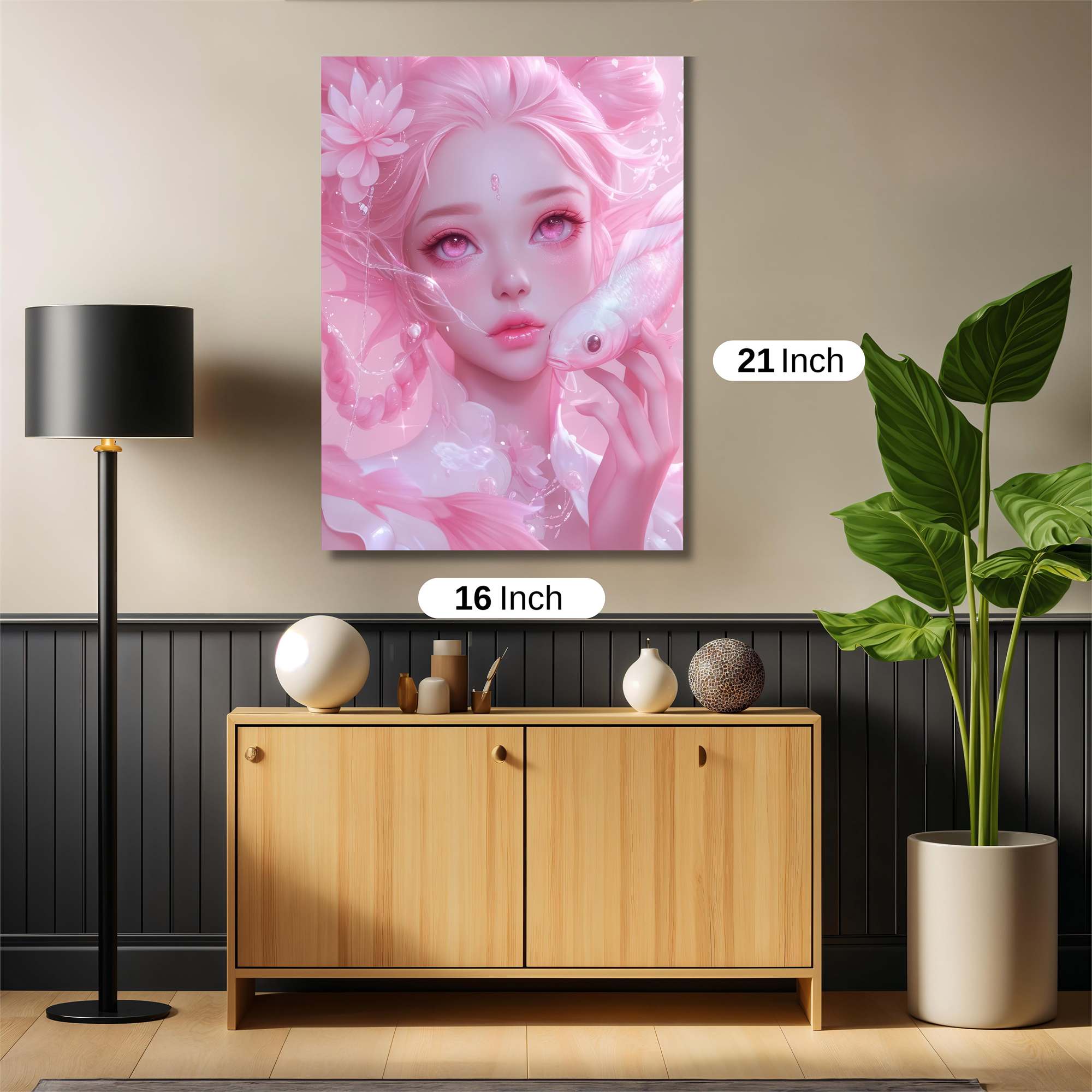 Koi Serenity Safe Wall Magnetic / M