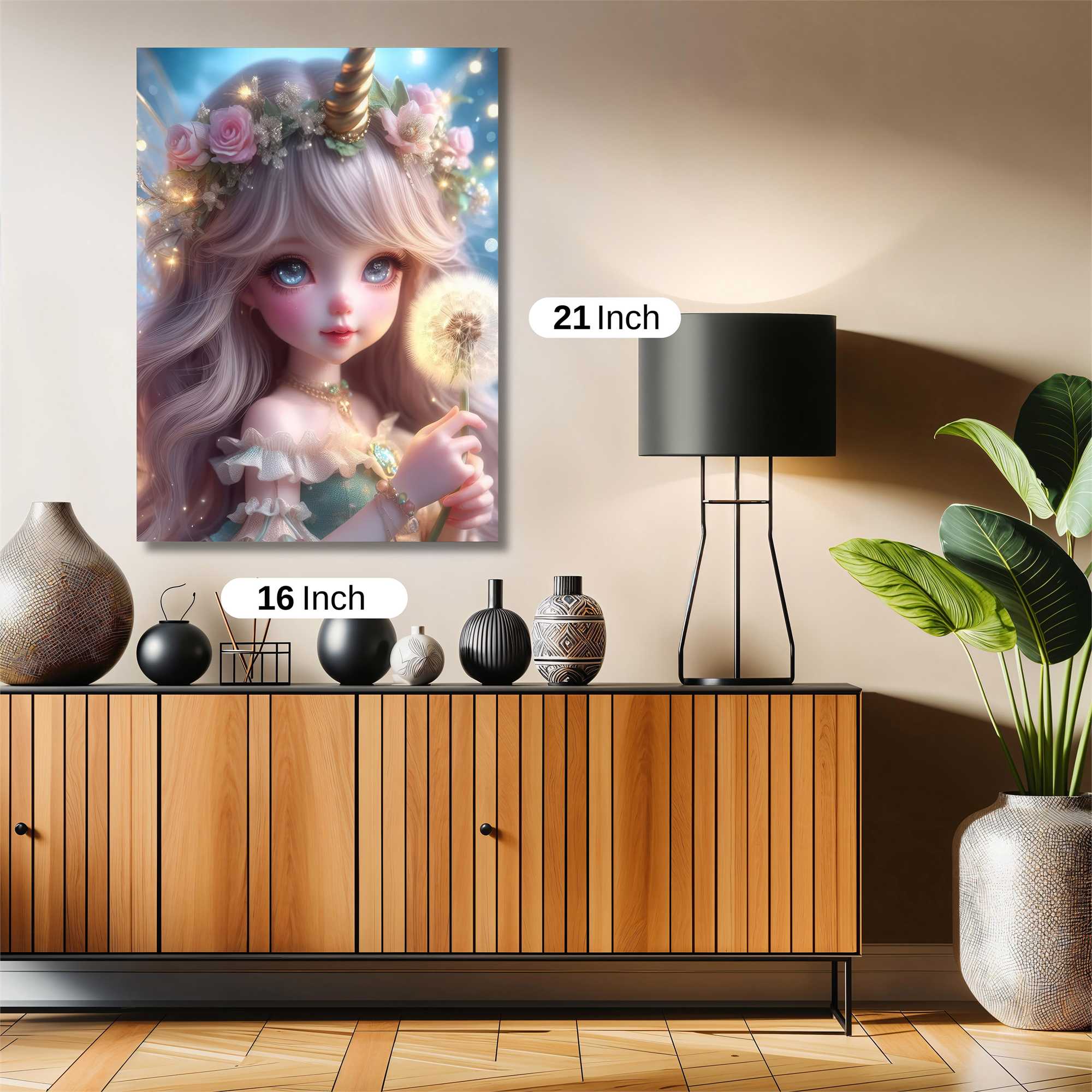 Unicorn Whimsy Safe Wall Magnetic / M