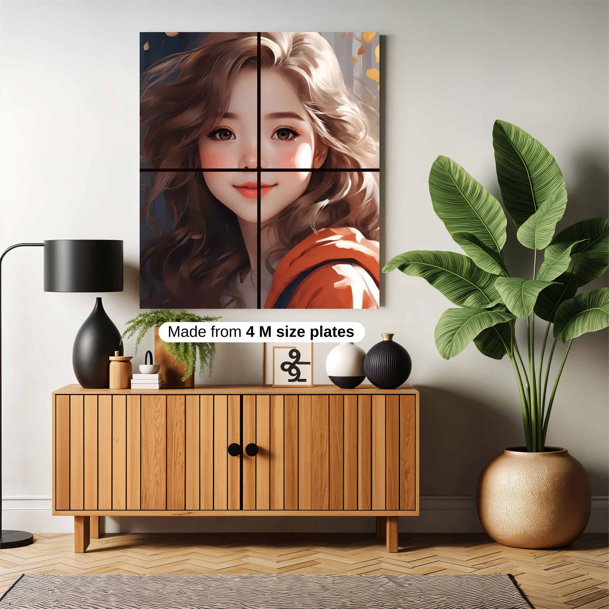 Sunlit Serenity Safe Wall Magnetic / M
