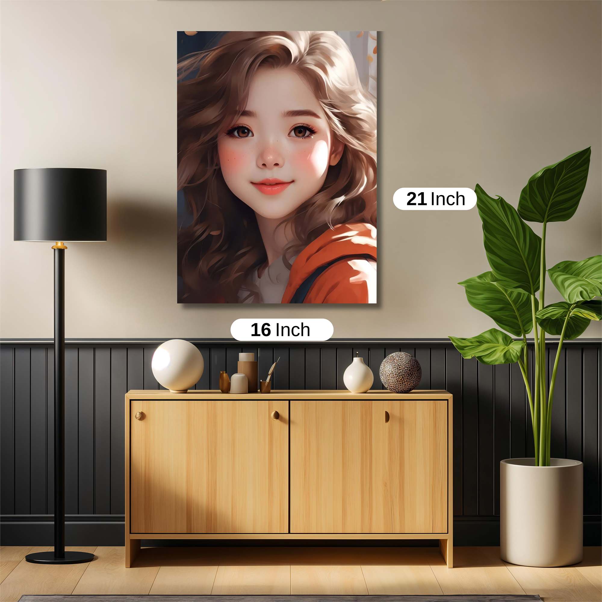 Sunlit Serenity Safe Wall Magnetic / M