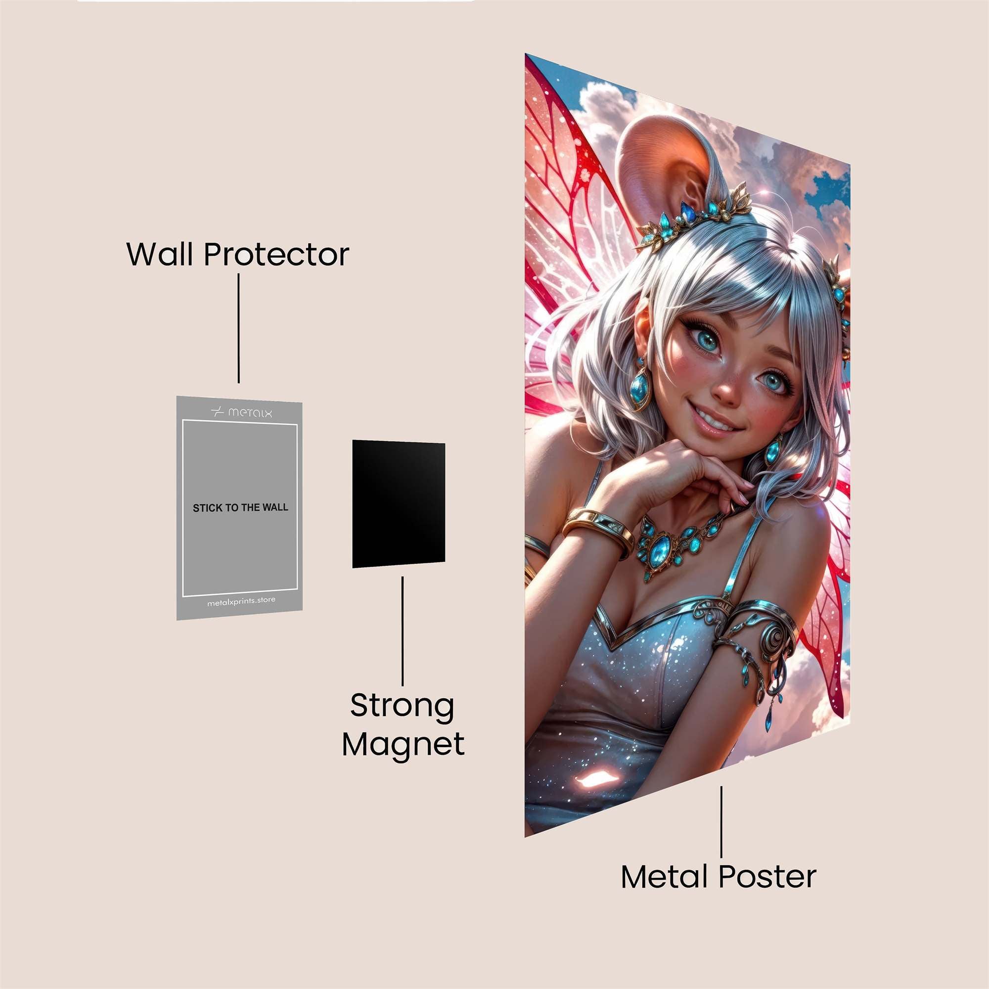 Fairy Bliss Safe Wall Magnetic / M