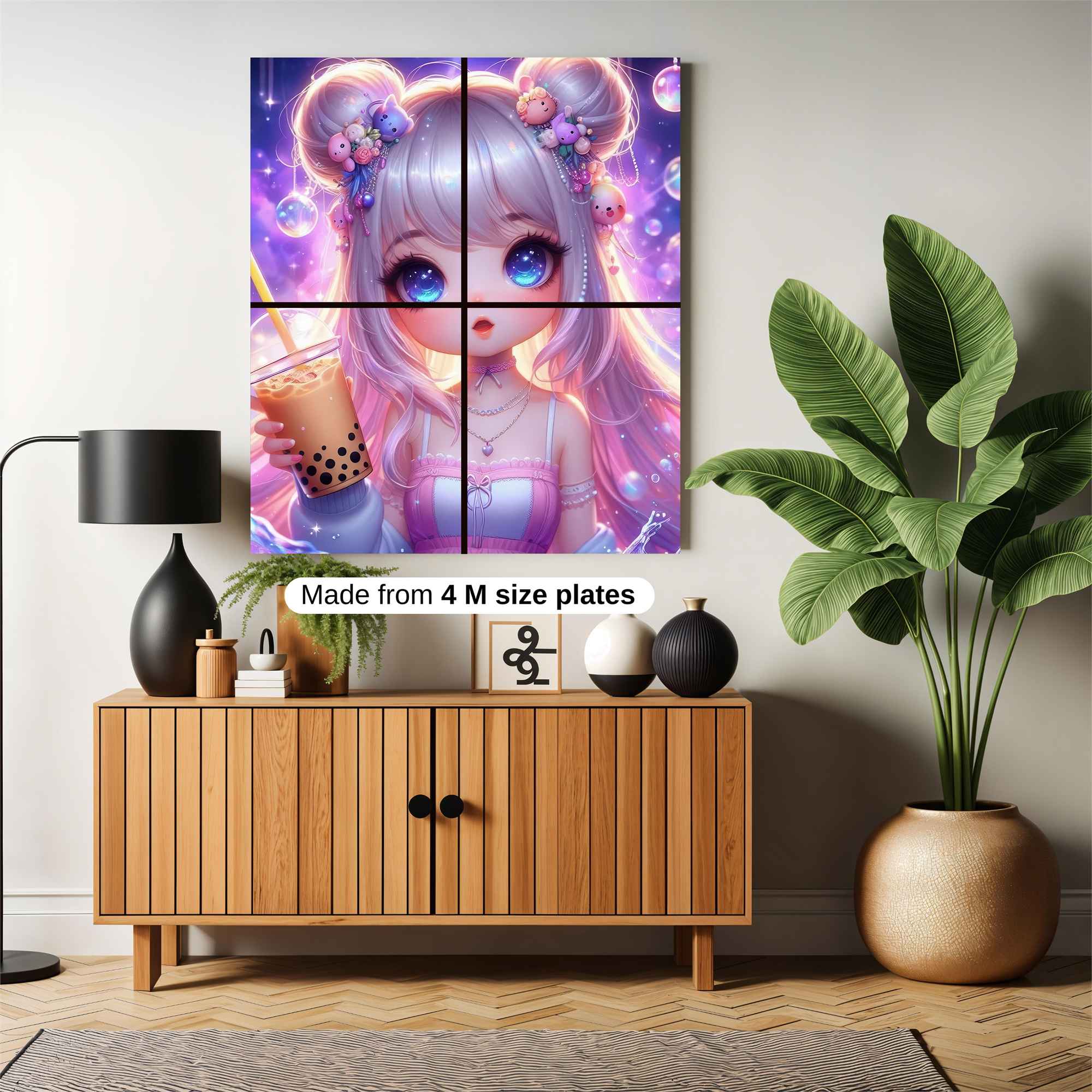 Bubble Bliss Safe Wall Magnetic / M