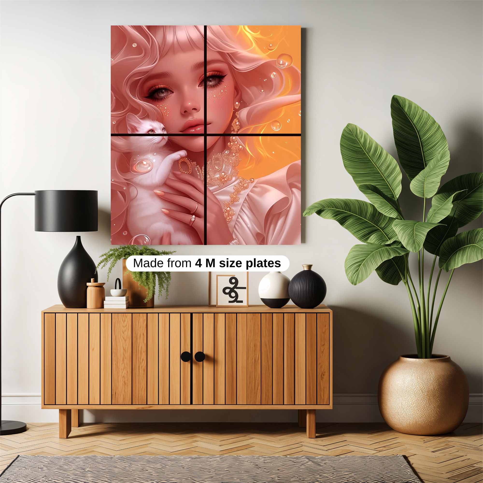 Feline Dream Safe Wall Magnetic / M