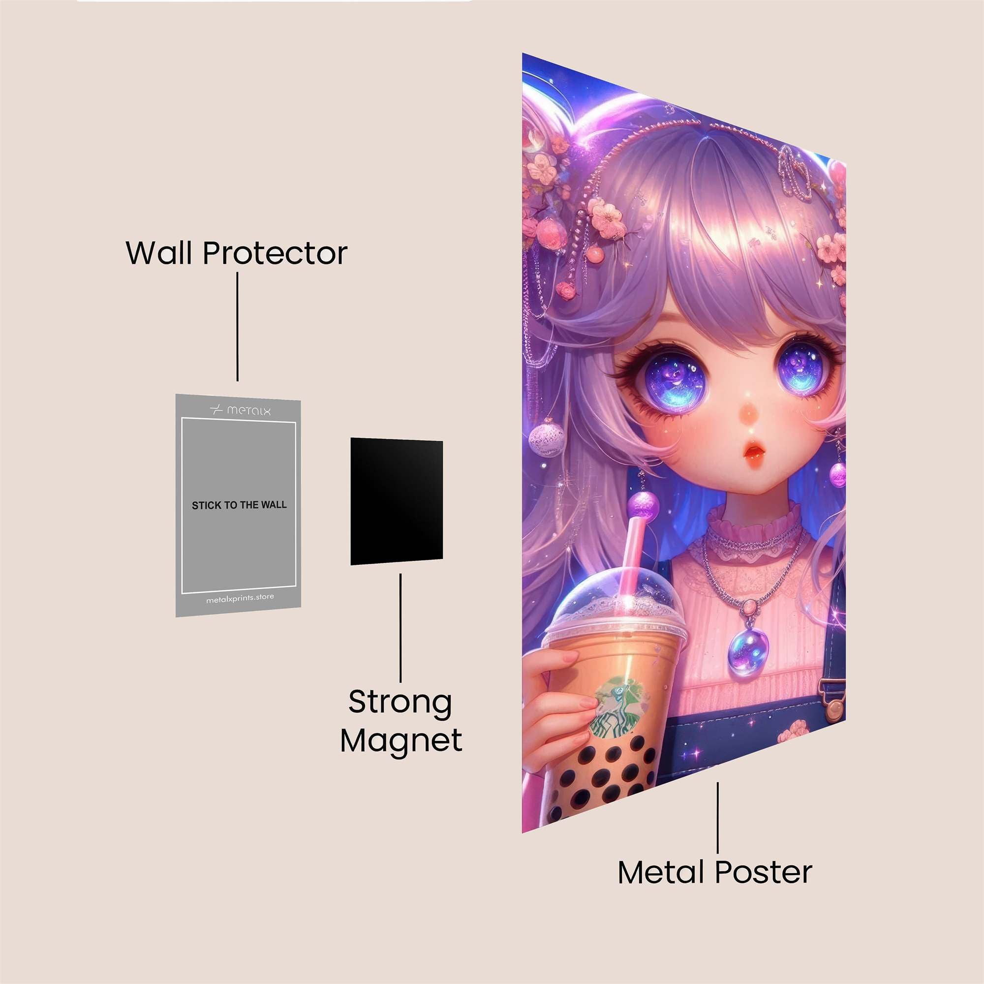 Lunar Delight Safe Wall Magnetic / M