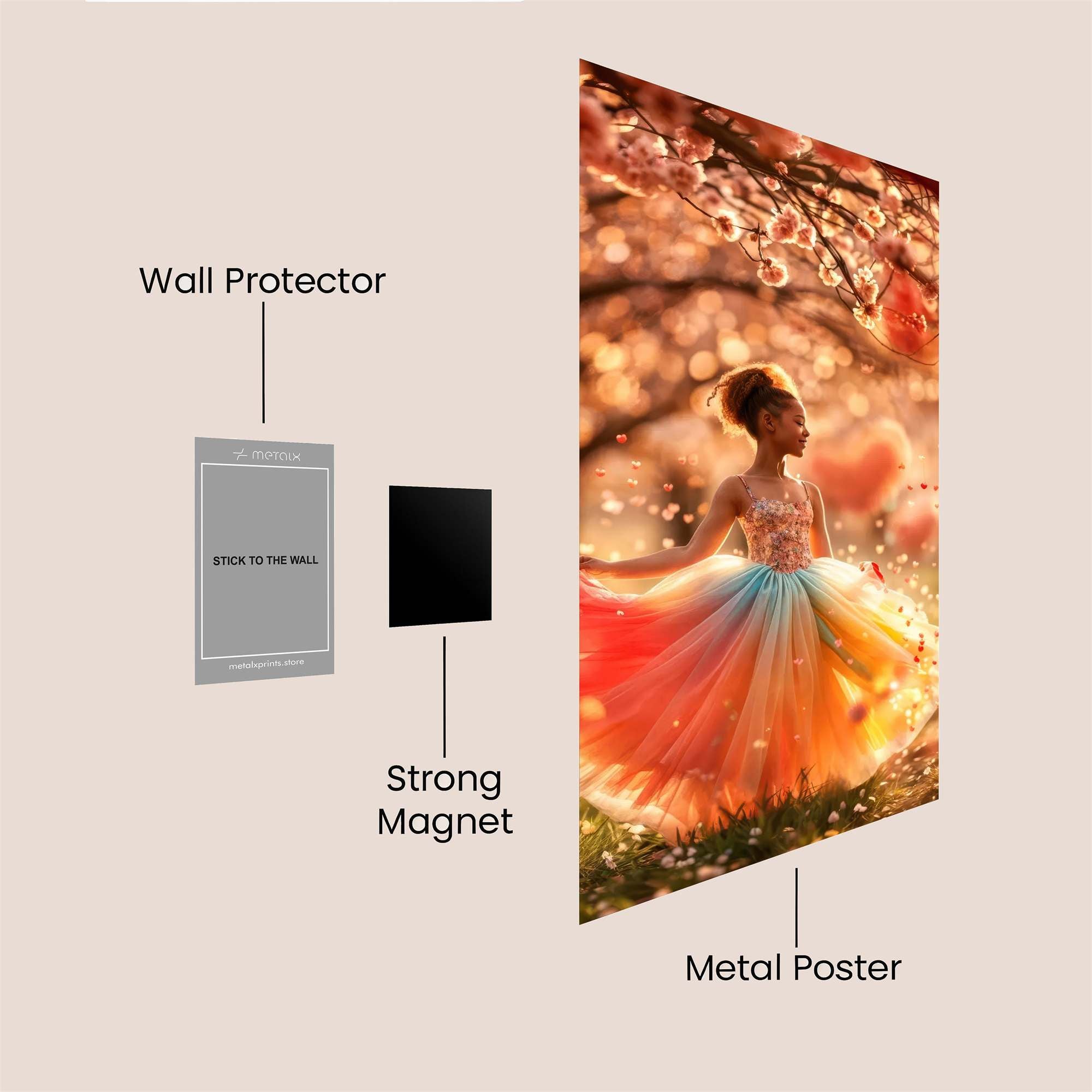 BlossomWhimsy Safe Wall Magnetic / M