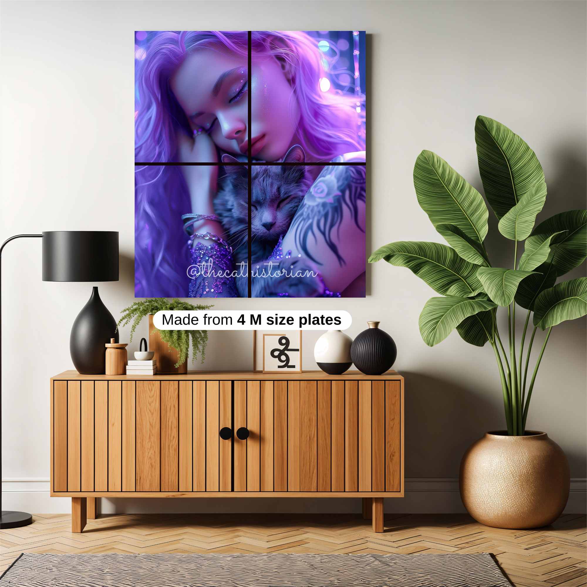 Mermaid Dream Safe Wall Magnetic / M