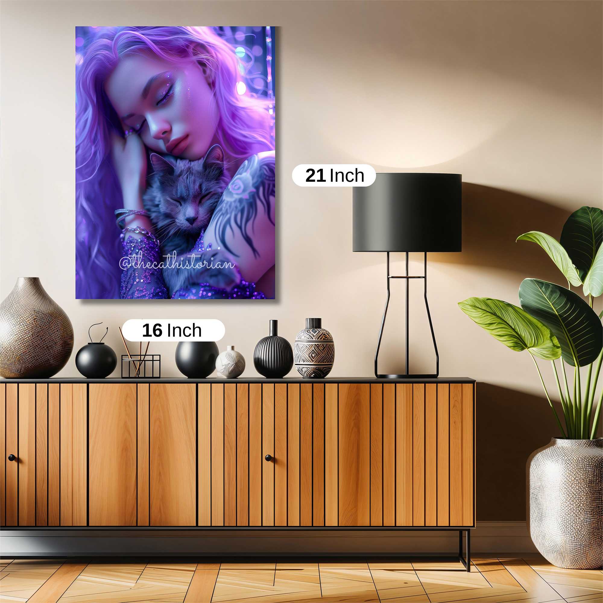 Mermaid Dream Safe Wall Magnetic / M