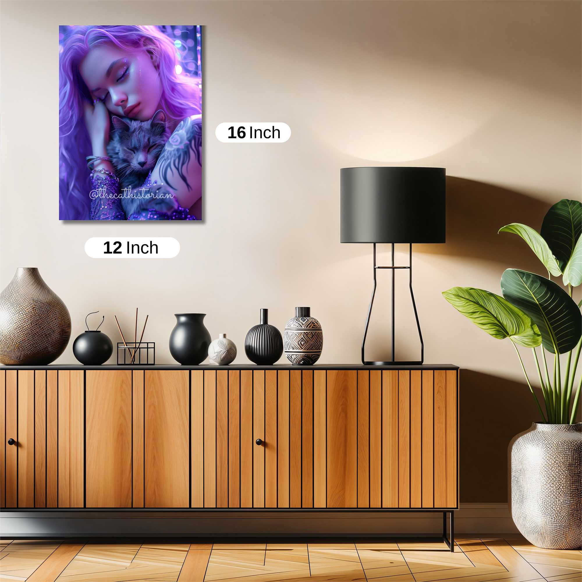 Mermaid Dream Safe Wall Magnetic / M