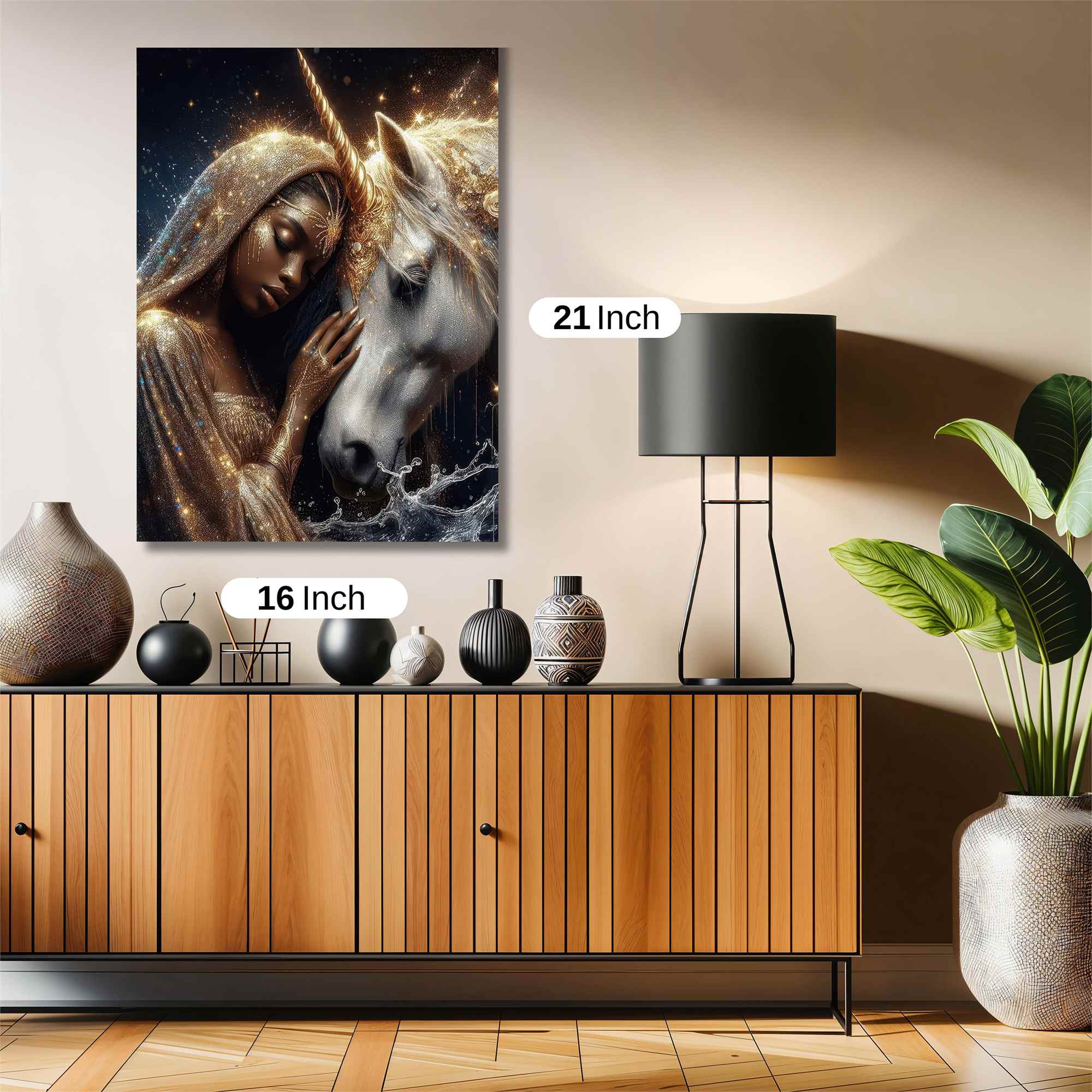 Unicorn Serenity Safe Wall Magnetic / M
