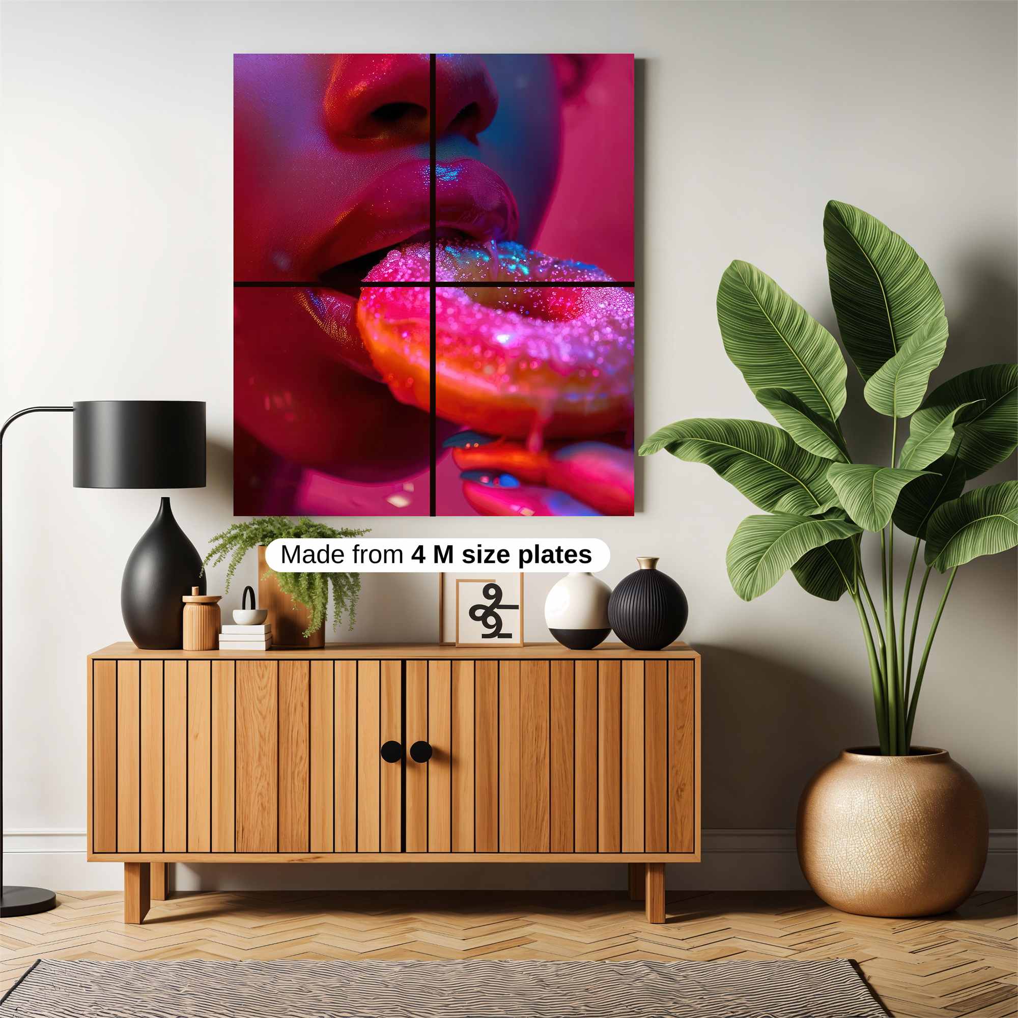 Donut Delight Safe Wall Magnetic / M