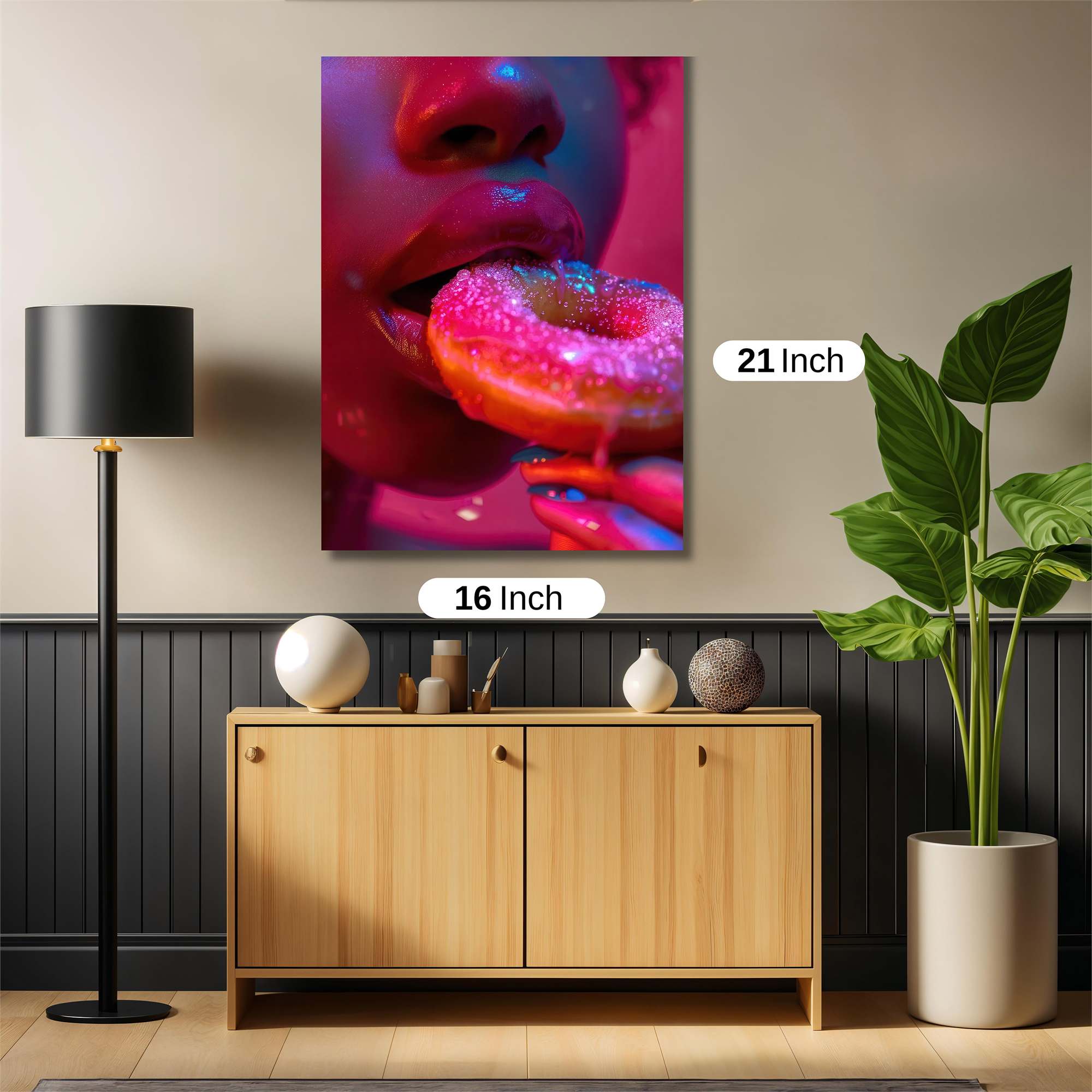 Donut Delight Safe Wall Magnetic / M