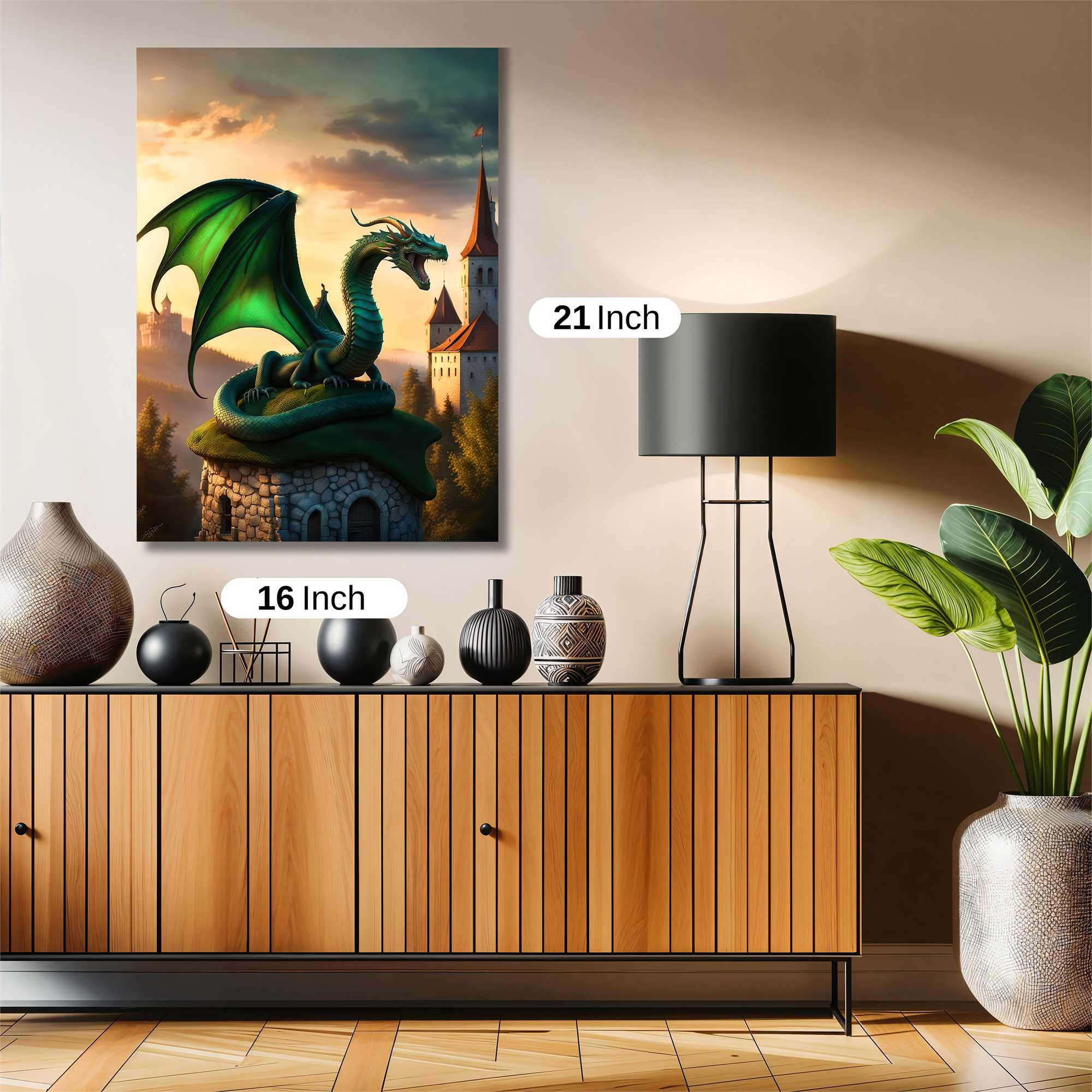 Dragon Majestic Safe Wall Magnetic / M