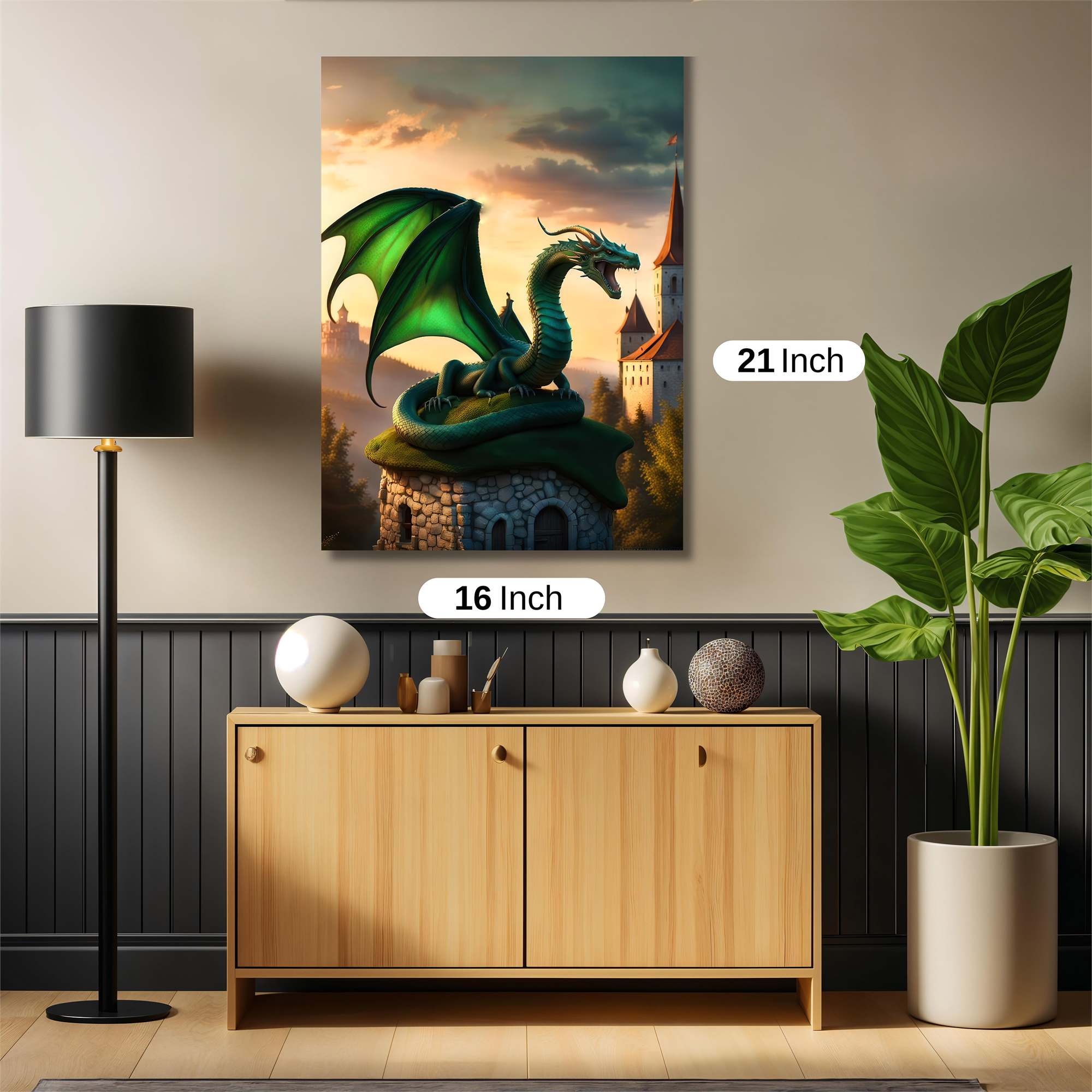 Dragon Majestic Safe Wall Magnetic / M