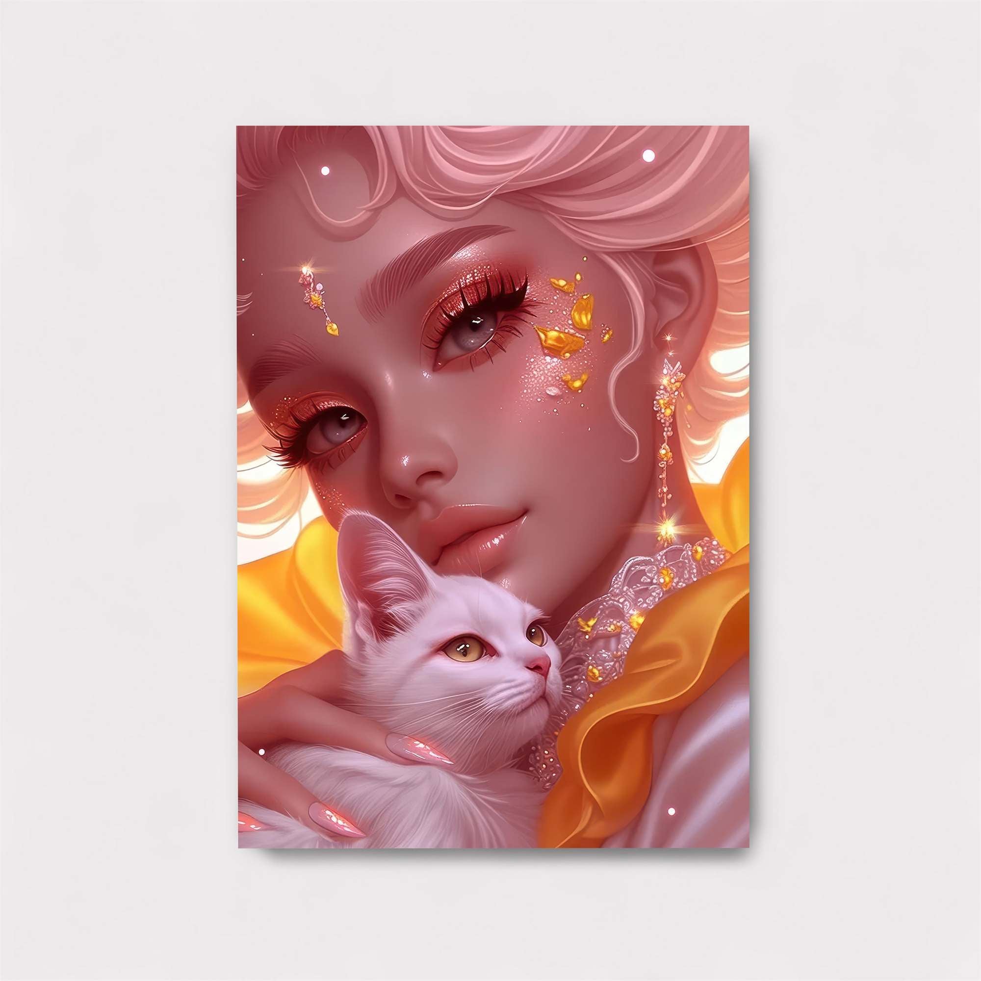 Feline Serenity Safe Wall Magnetic / M